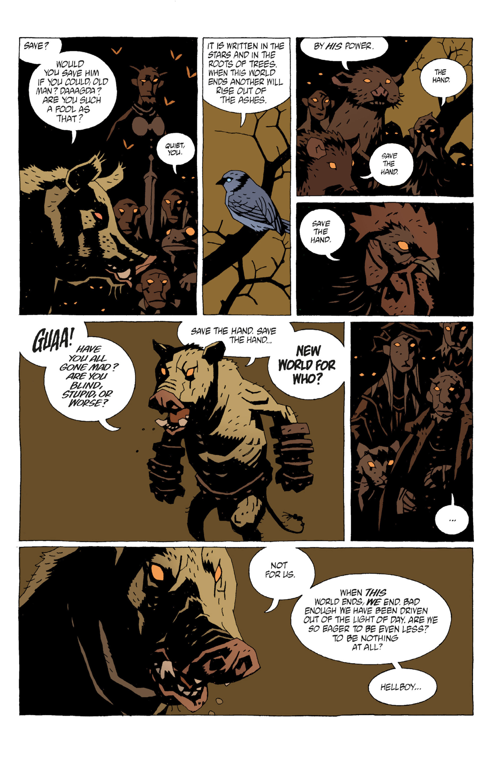Read online Hellboy comic -  Issue #6 - 47