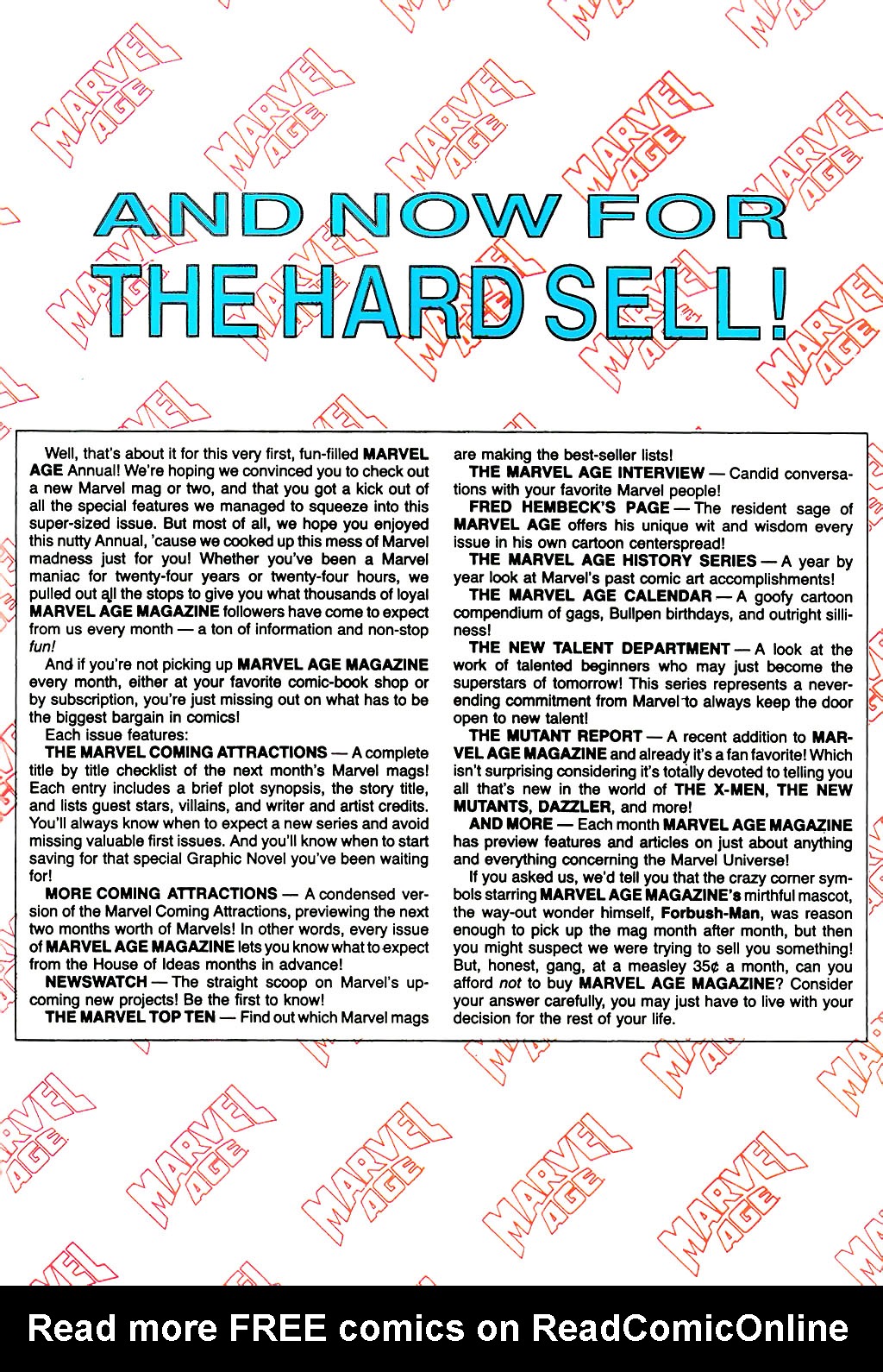 Read online Marvel Age comic -  Issue # _Annual 1 - 51