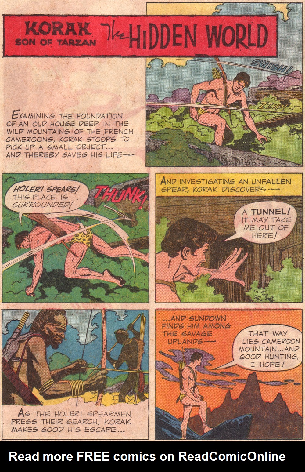 Read online Korak, Son of Tarzan (1964) comic -  Issue #13 - 21
