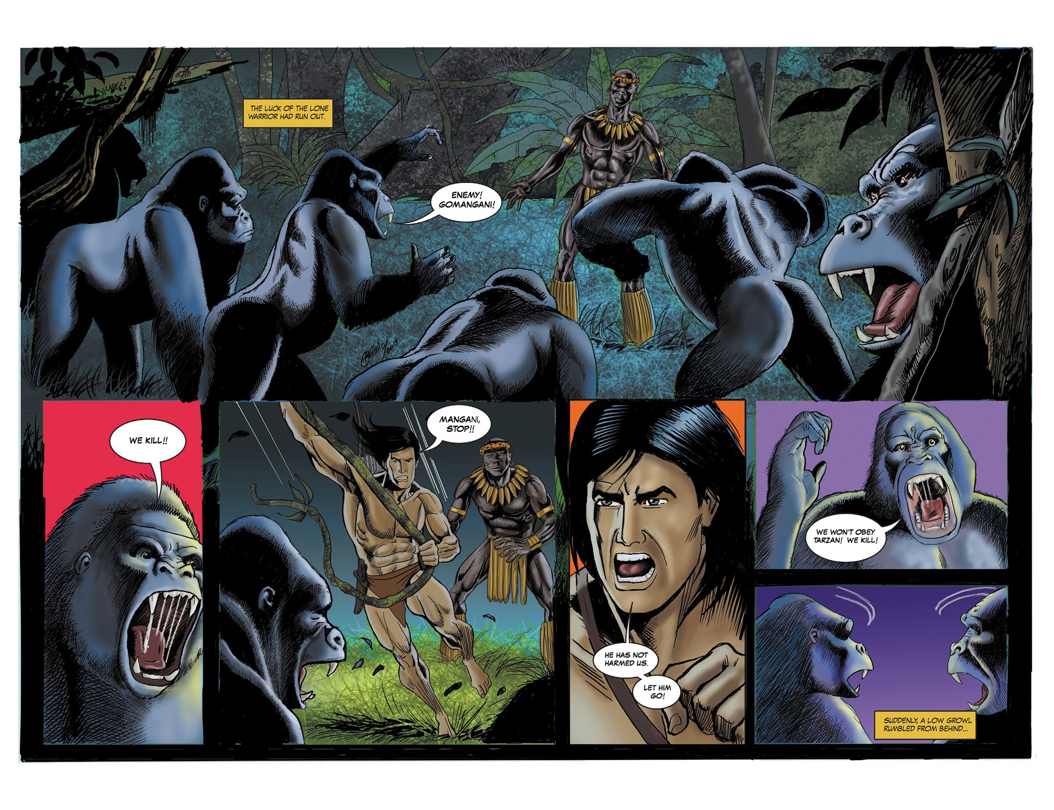 Read online Edgar Rice Burroughs' Jungle Tales of Tarzan comic -  Issue # TPB (Part 2) - 42