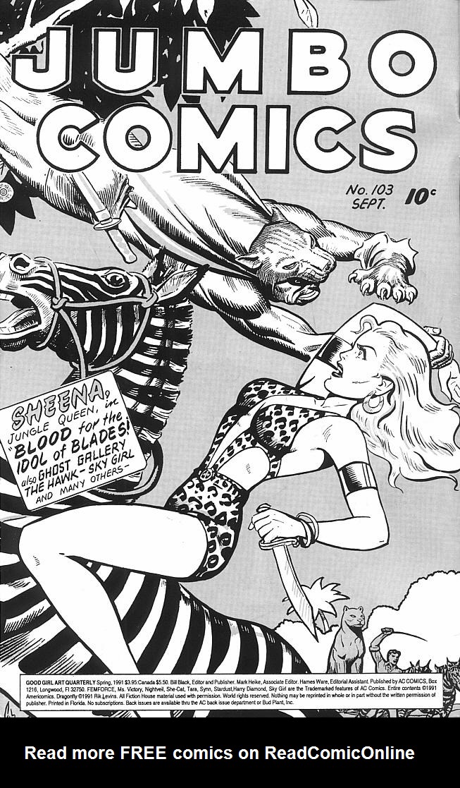 Read online Good Girl Art Quarterly comic -  Issue #4 - 2