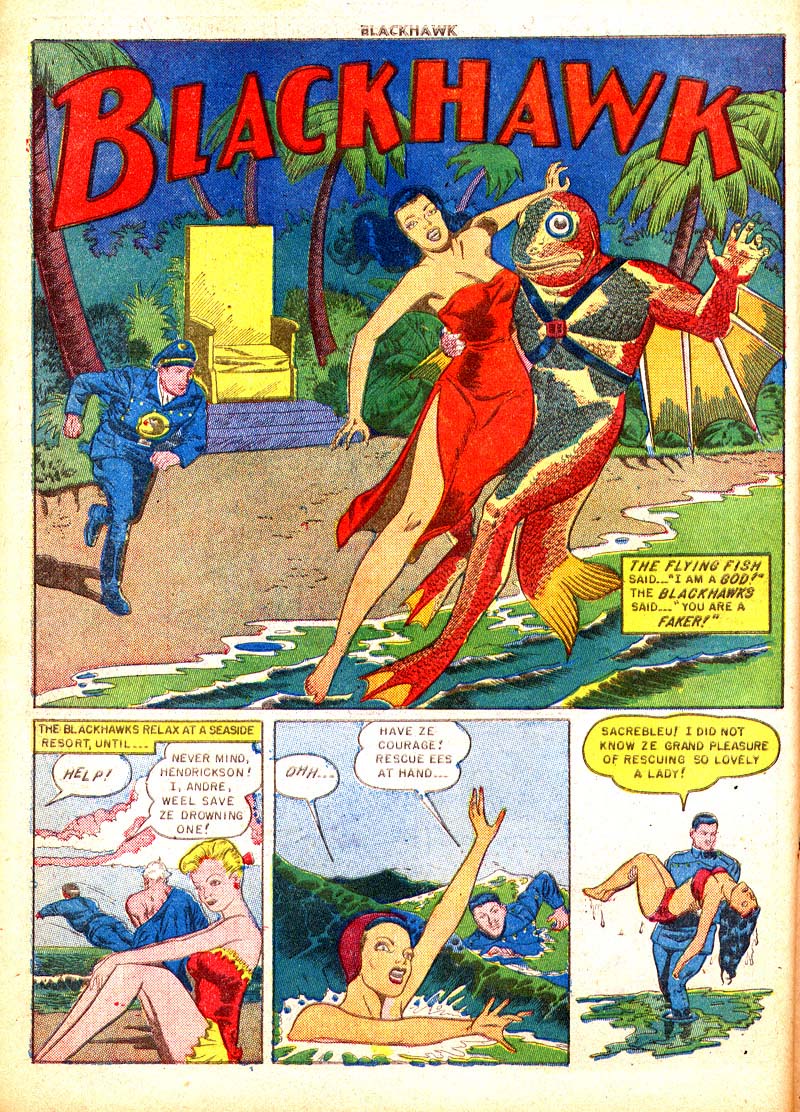 Read online Blackhawk (1957) comic -  Issue #32 - 16