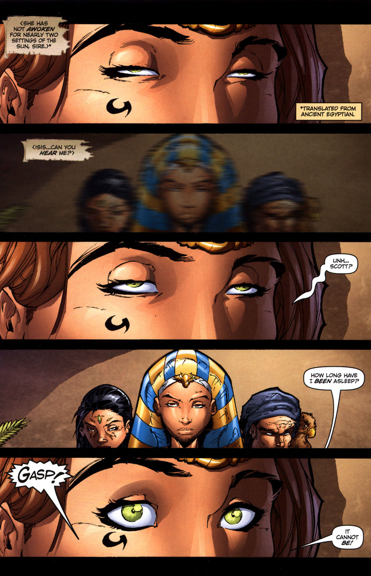 Read online The Legend of Isis comic -  Issue #1 - 4