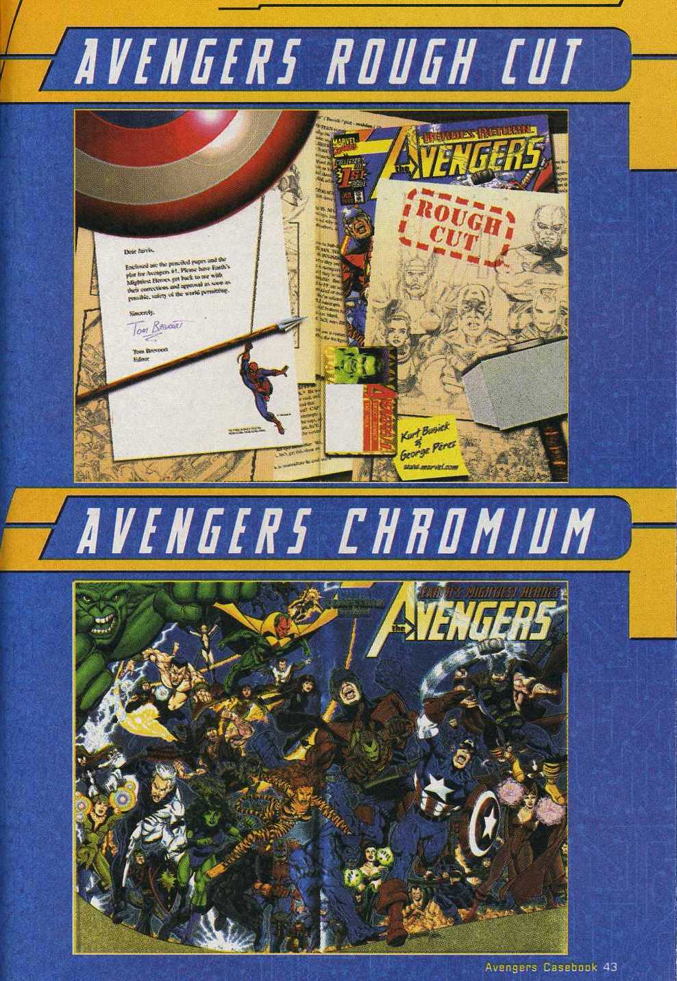 Read online Avengers: Casebook 1999 comic -  Issue # Full - 35