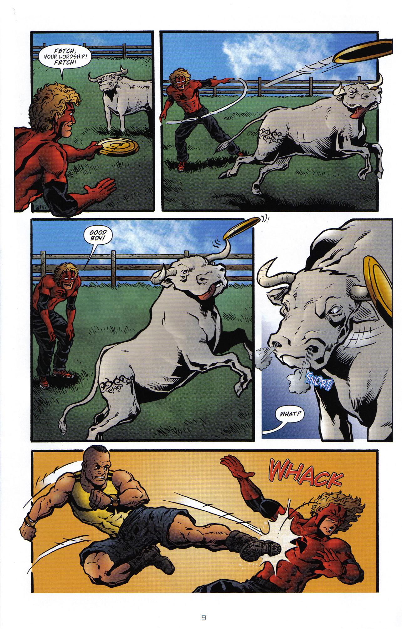 Read online Badger: Bull! comic -  Issue # Full - 11