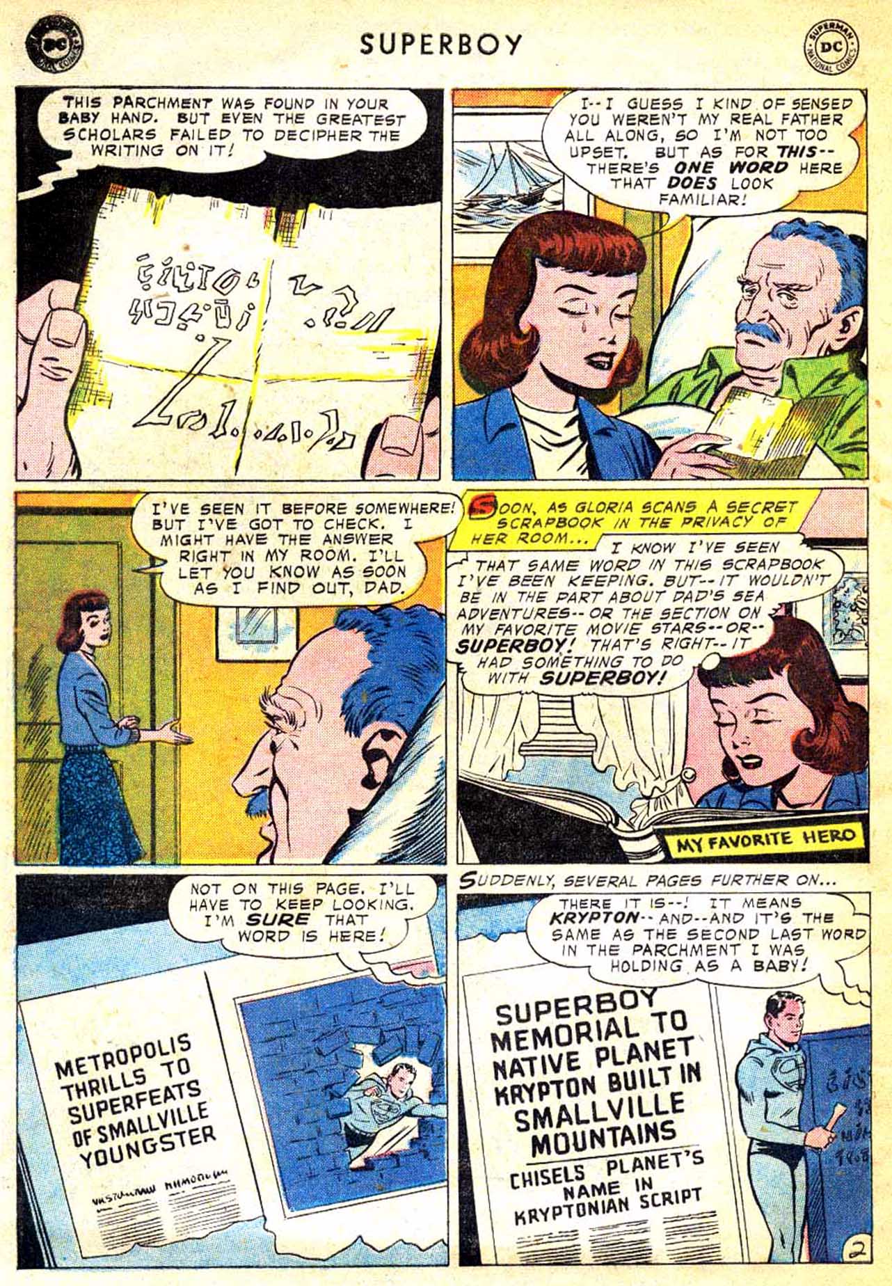 Superboy (1949) 62 Page 2