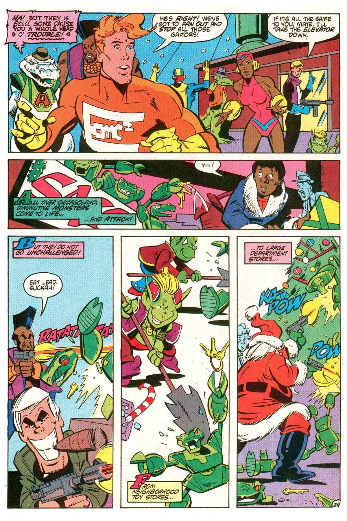 Read online E-Man (1983) comic -  Issue #23 - 28