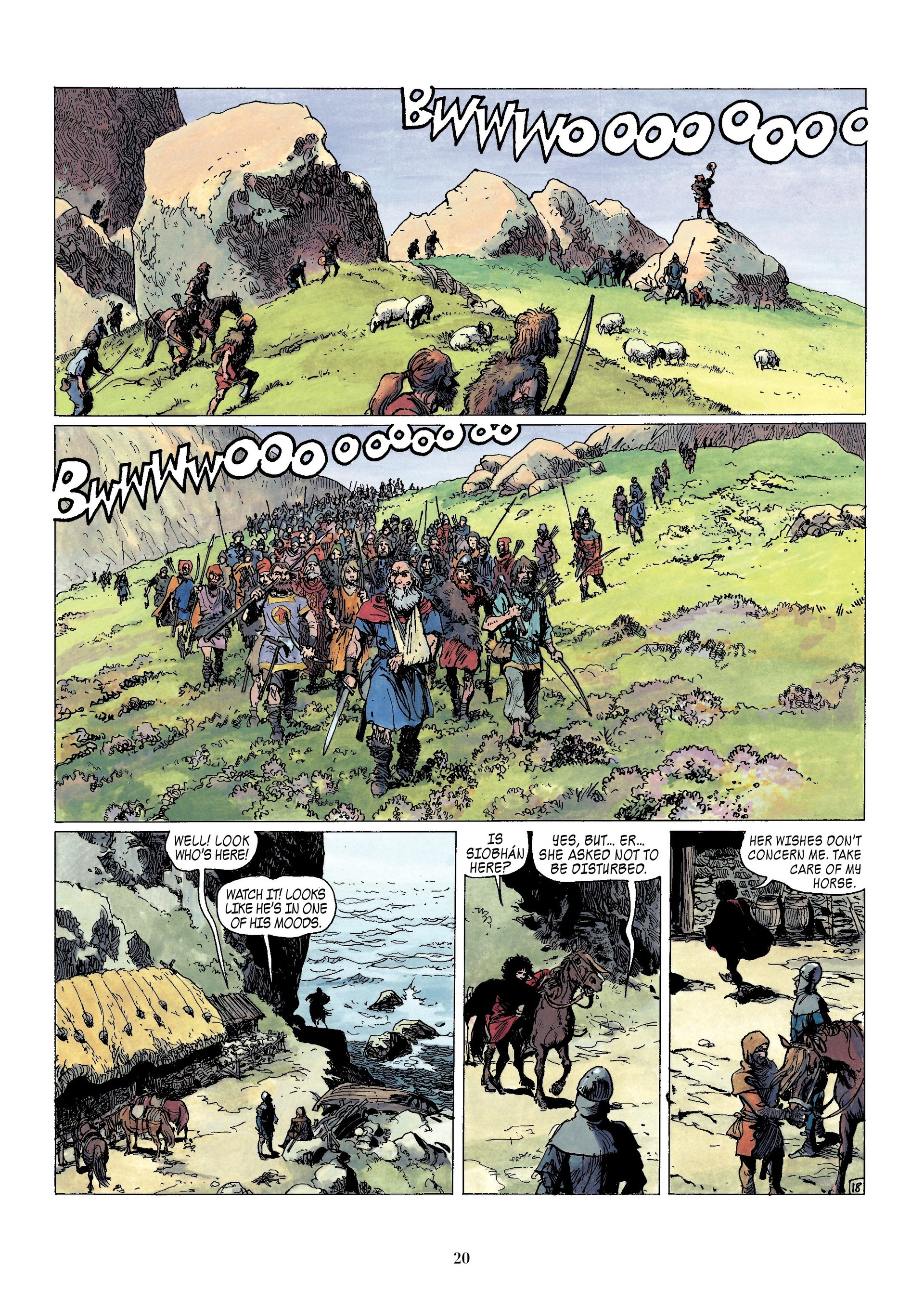 Read online Lament of the Lost Moors comic -  Issue #4 - 20