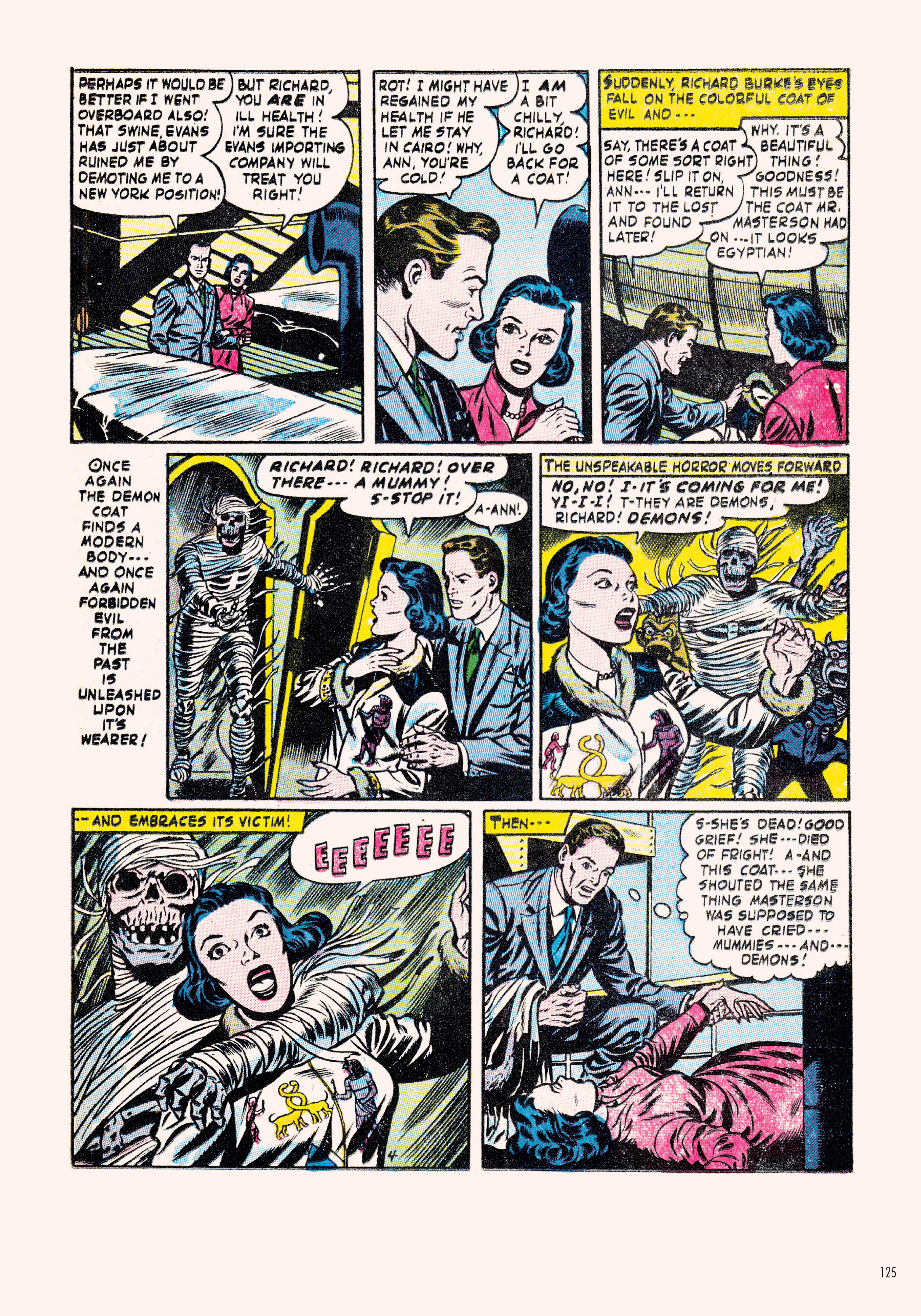 Read online Classic Monsters of Pre-Code Horror Comics: Mummies comic -  Issue # TPB - 125