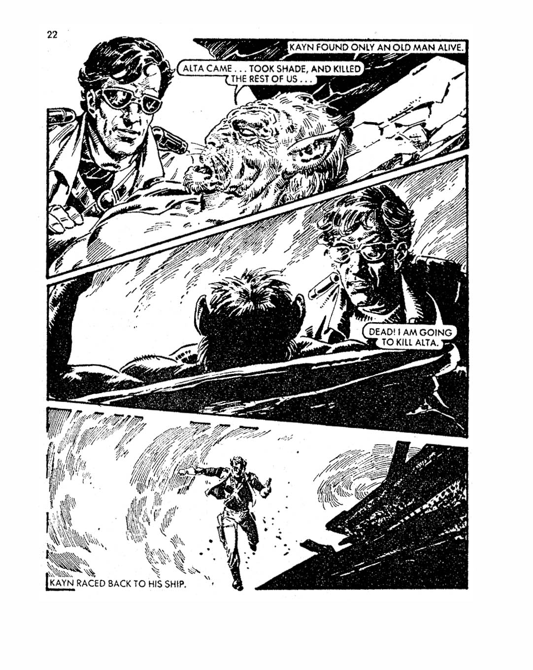 Read online Starblazer comic -  Issue #45 - 22