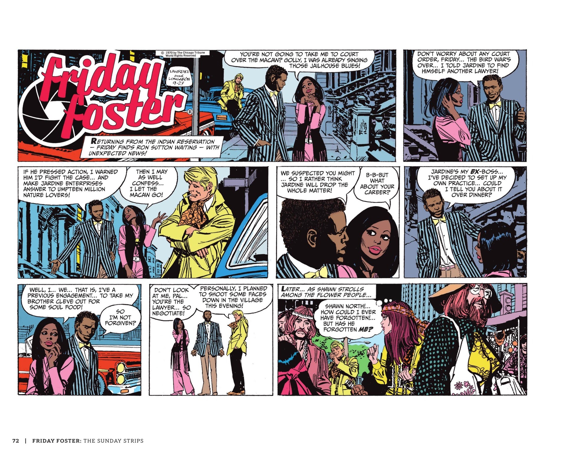 Read online Friday Foster: The Sunday Strips comic -  Issue # TPB (Part 1) - 73