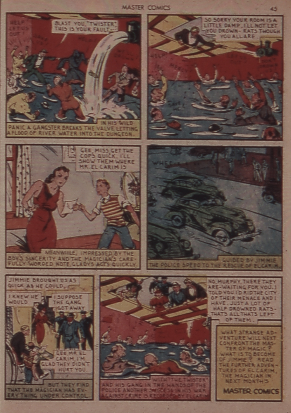 Read online Master Comics comic -  Issue #8 - 47