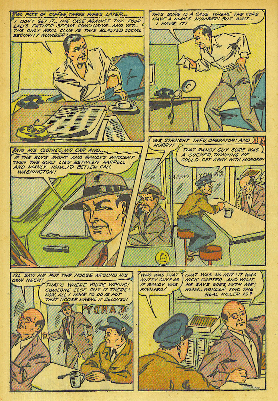 Read online Shadow Comics comic -  Issue #63 - 16