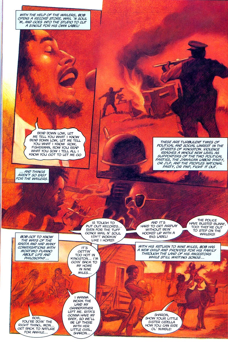 Read online Bob Marley: Tale of the Tuff Gong comic -  Issue #1 - 33