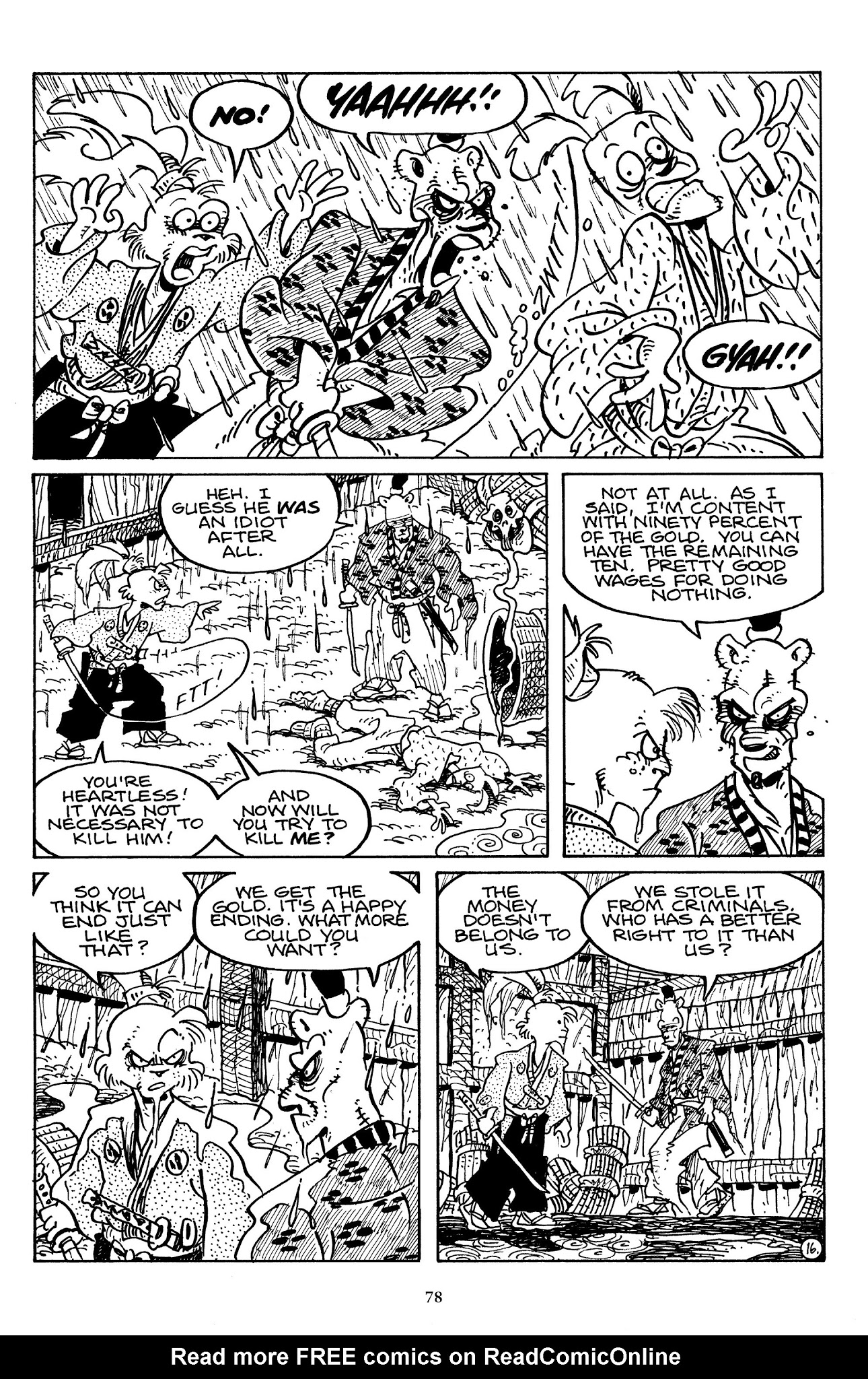 Read online The Usagi Yojimbo Saga comic -  Issue # TPB 6 - 77