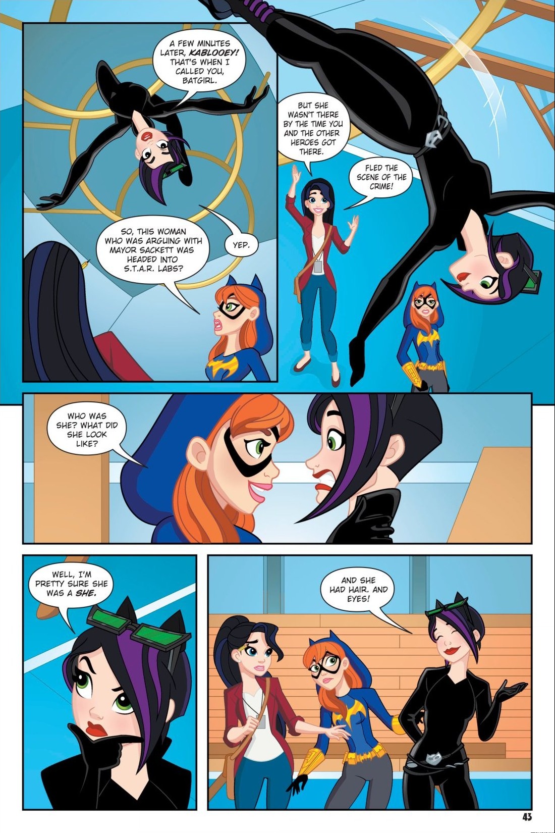 Read online DC Super Hero Girls: Date With Disaster comic -  Issue # TPB - 42