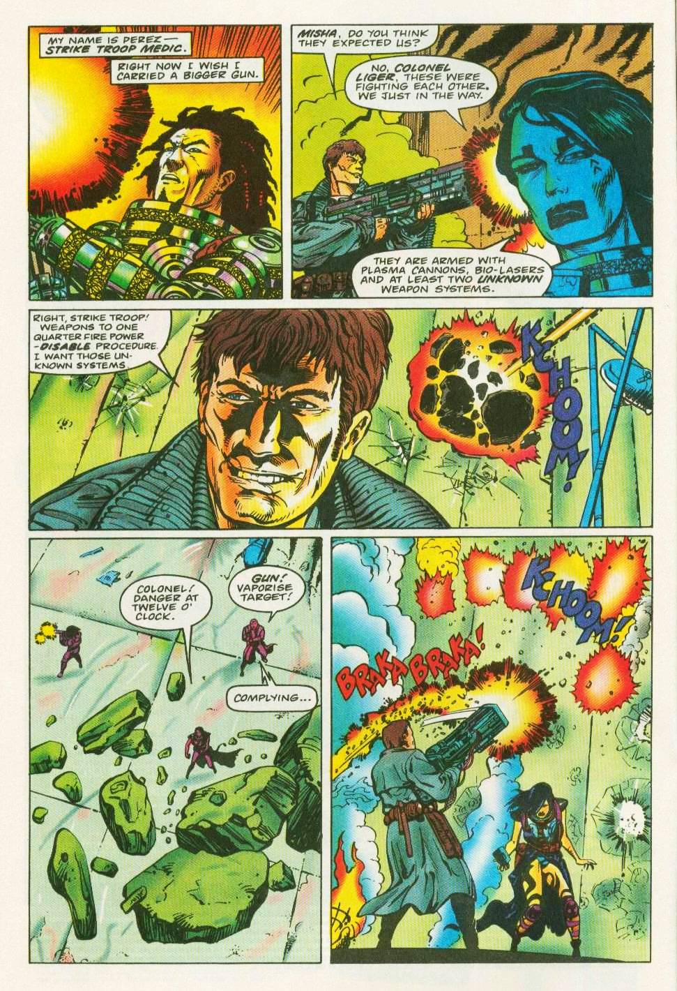 Read online Warheads comic -  Issue #4 - 4