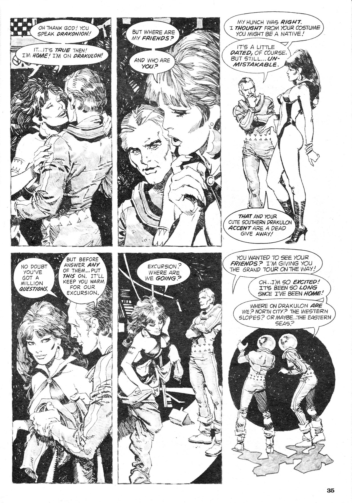 Read online Vampirella (1969) comic -  Issue #87 - 35