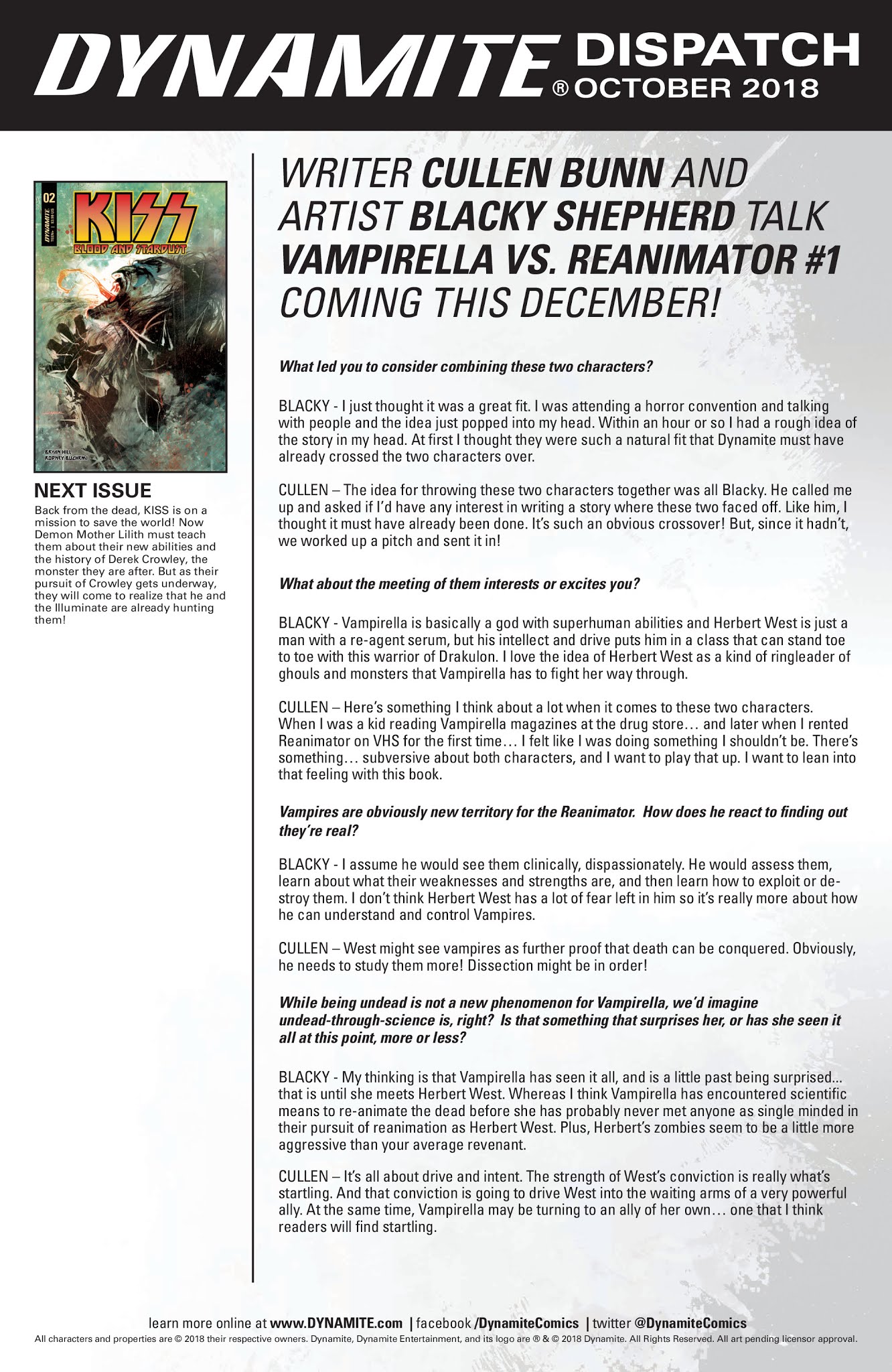 Read online KISS: Blood and Stardust comic -  Issue #1 - 29