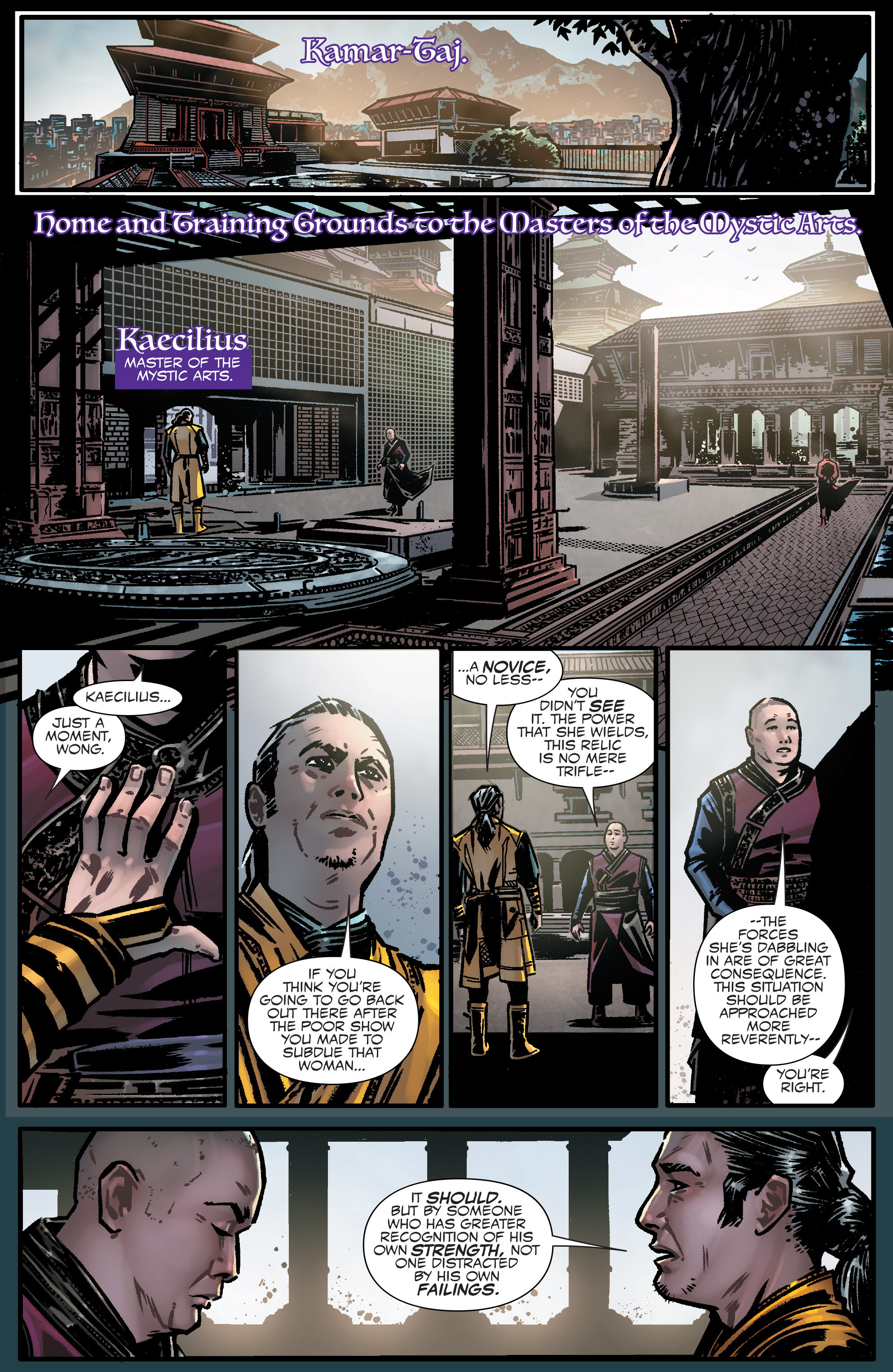 Read online Marvel's Doctor Strange Prelude comic -  Issue #1 - 5
