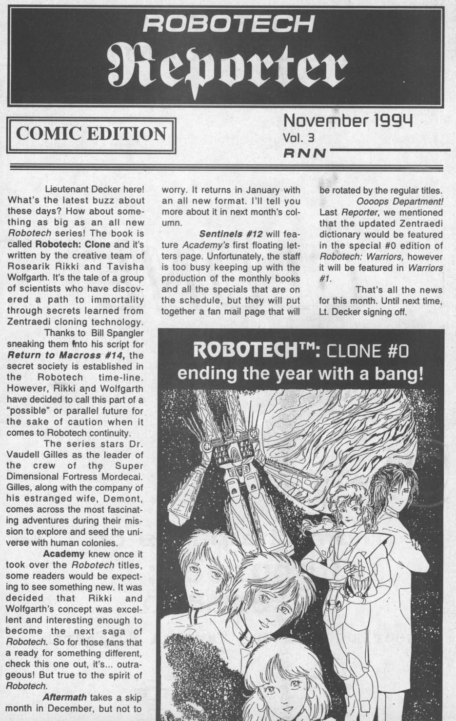 <{ $series->title }} issue Robotech II: The Sentinels Book 3 Issue #11 - Page 29