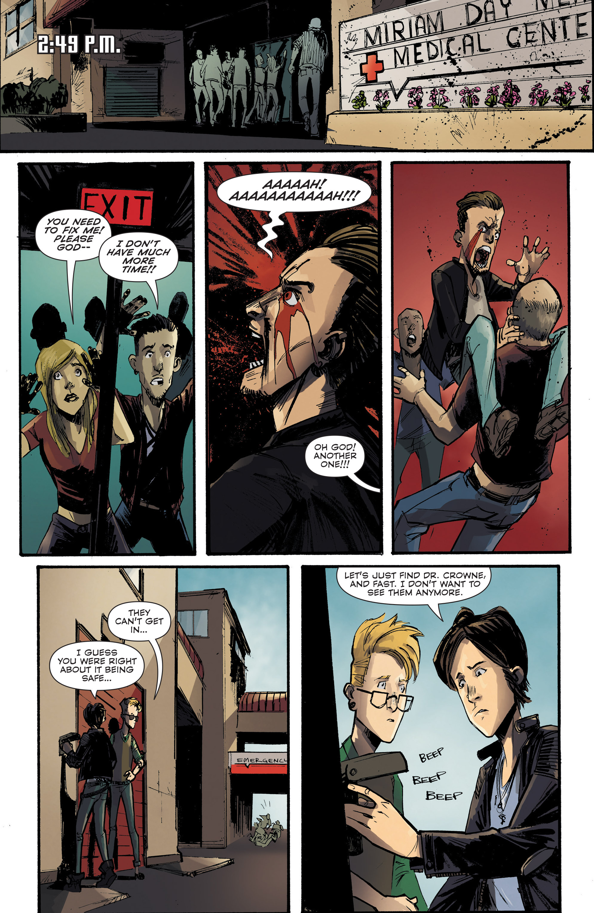 Read online Memetic comic -  Issue #2 - 13