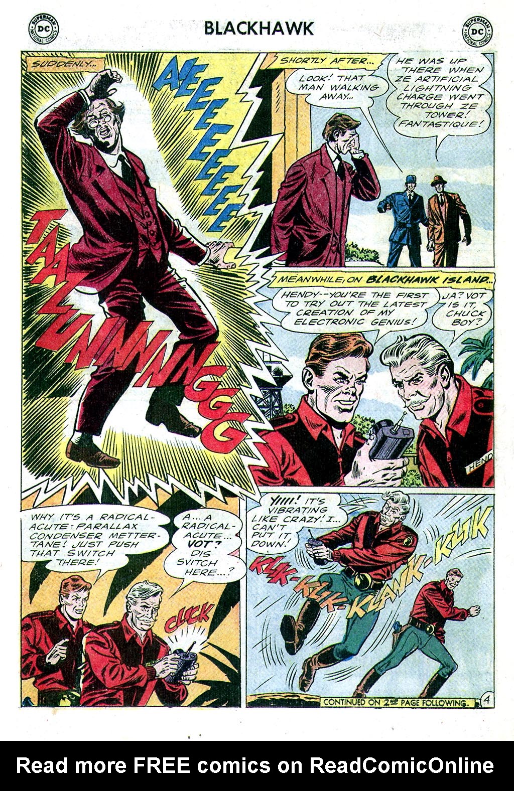 Blackhawk (1957) Issue #210 #103 - English 6