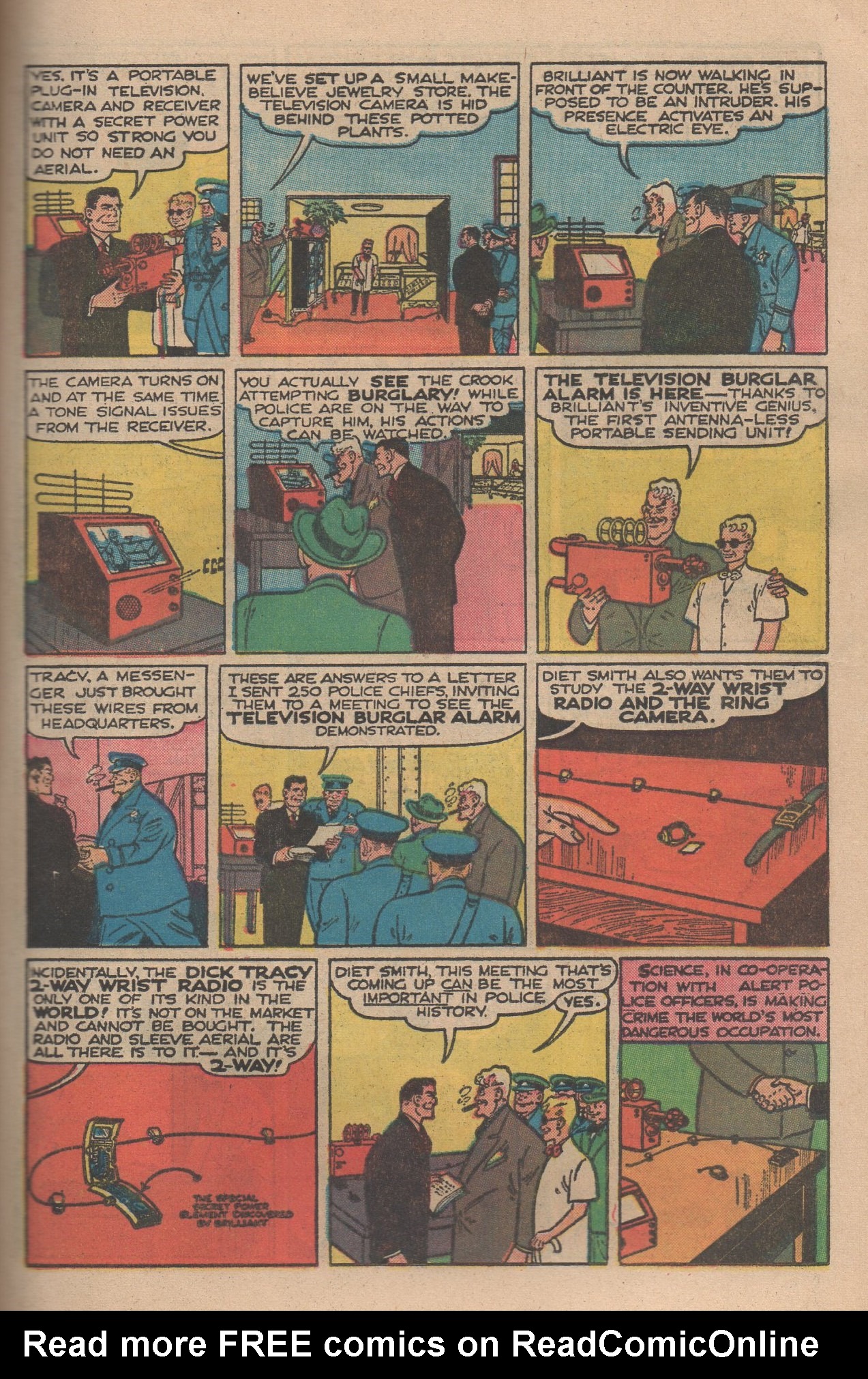 Read online Dick Tracy comic -  Issue #144 - 41