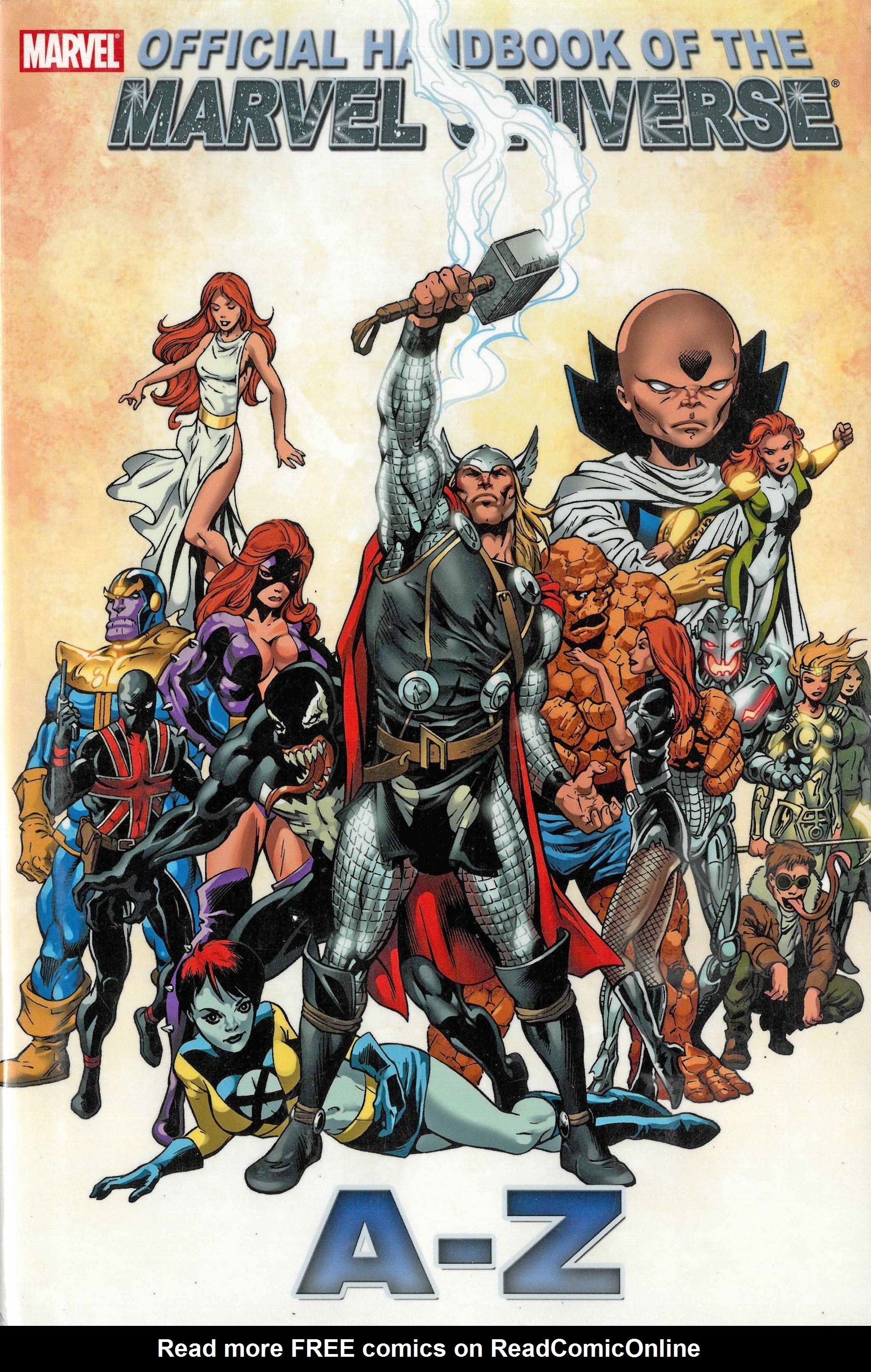 Read online Official Handbook of the Marvel Universe A to Z comic -  Issue # TPB 12 (Part 1) - 1