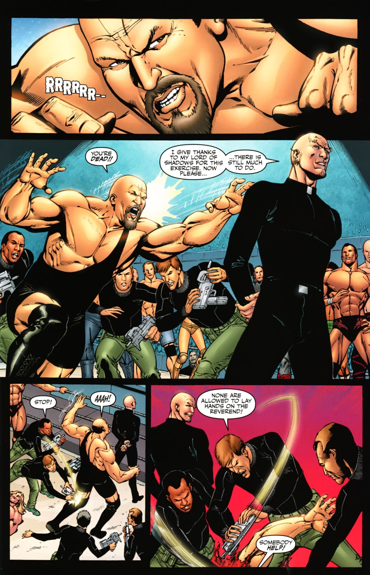 Read online WWE Heroes comic -  Issue #3 - 11