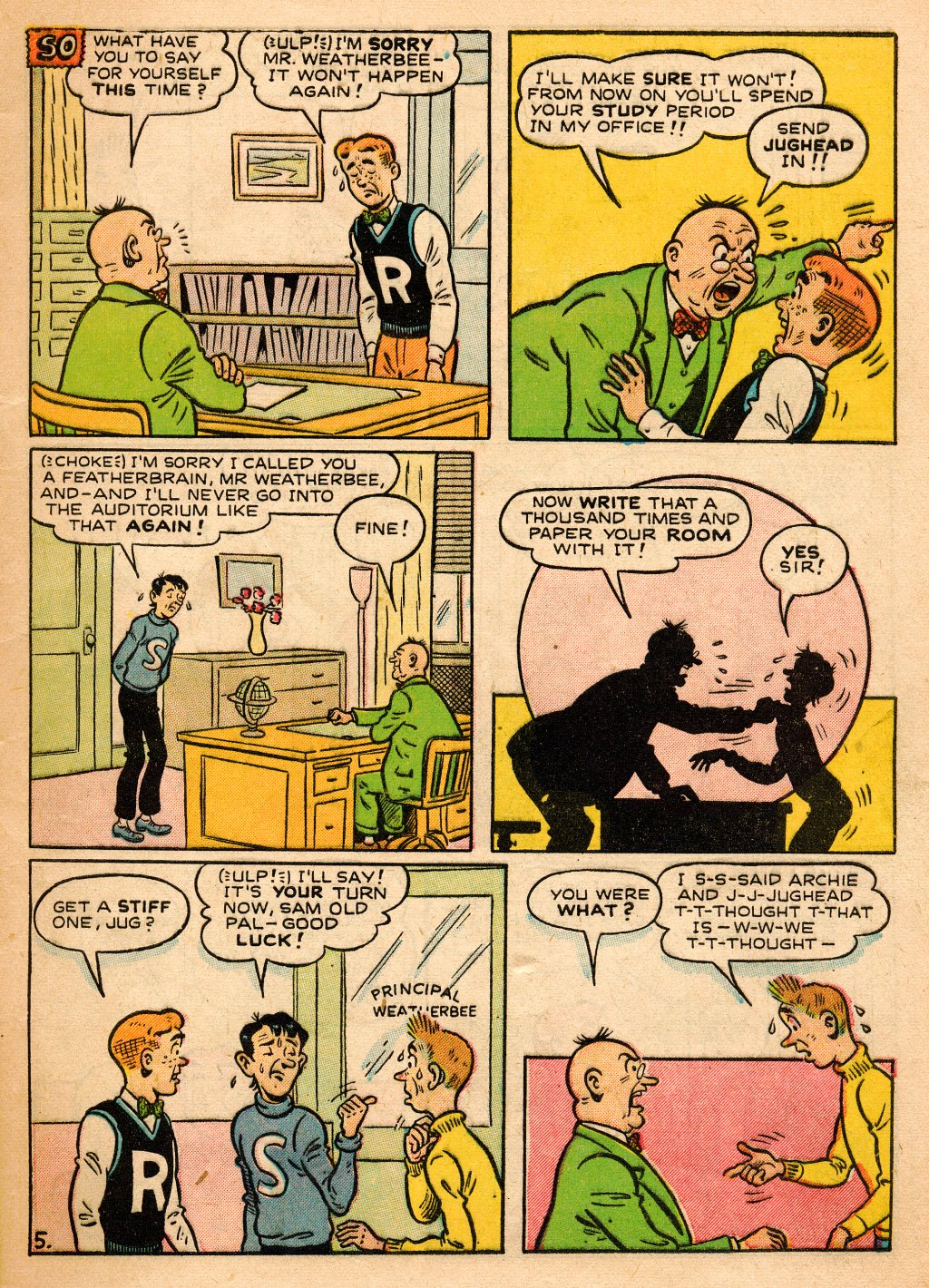 Read online Pep Comics comic -  Issue #79 - 8