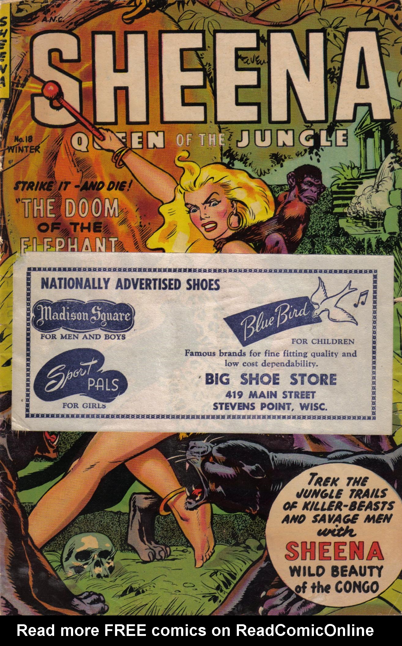 Read online Sheena, Queen of the Jungle (1942) comic -  Issue #18 - 2