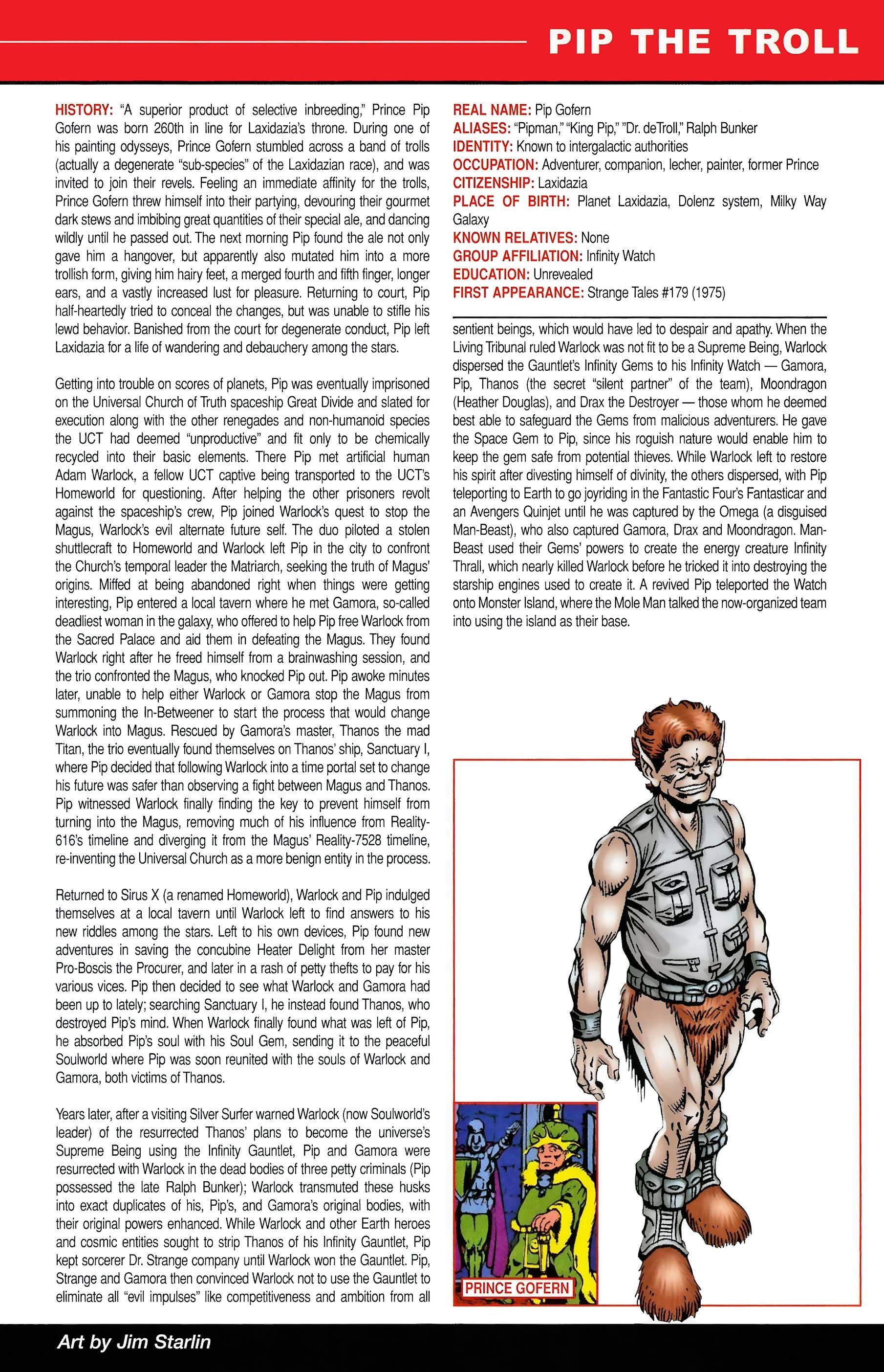 Read online Official Handbook of the Marvel Universe A to Z comic -  Issue # TPB 9 (Part 1) - 9