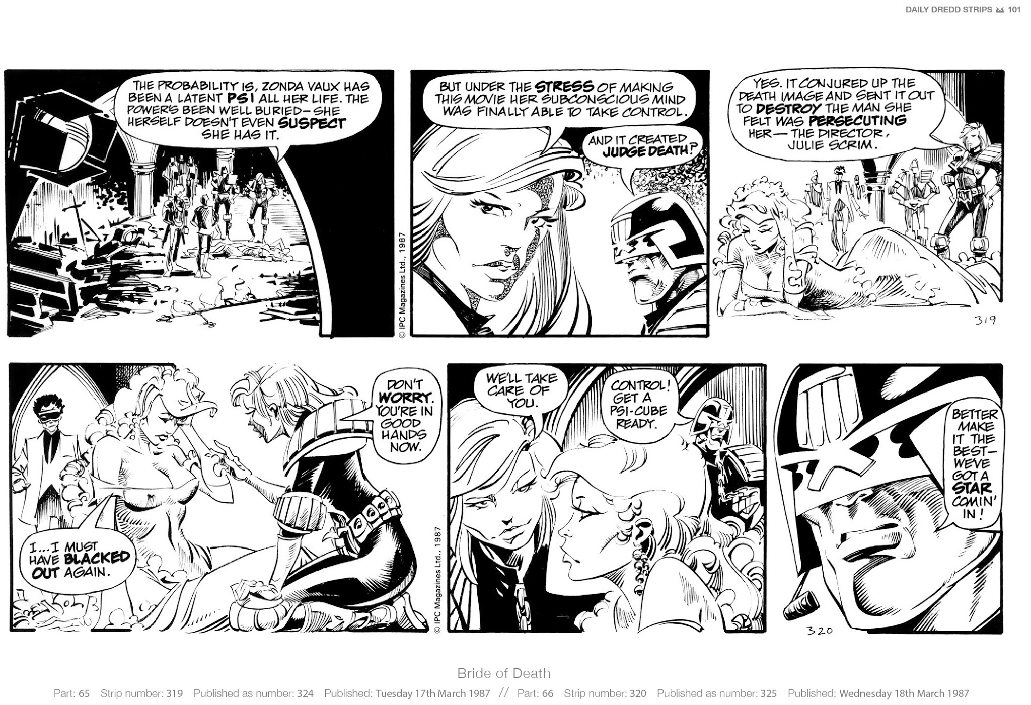 Read online Judge Dredd: The Daily Dredds comic -  Issue # TPB 2 - 104