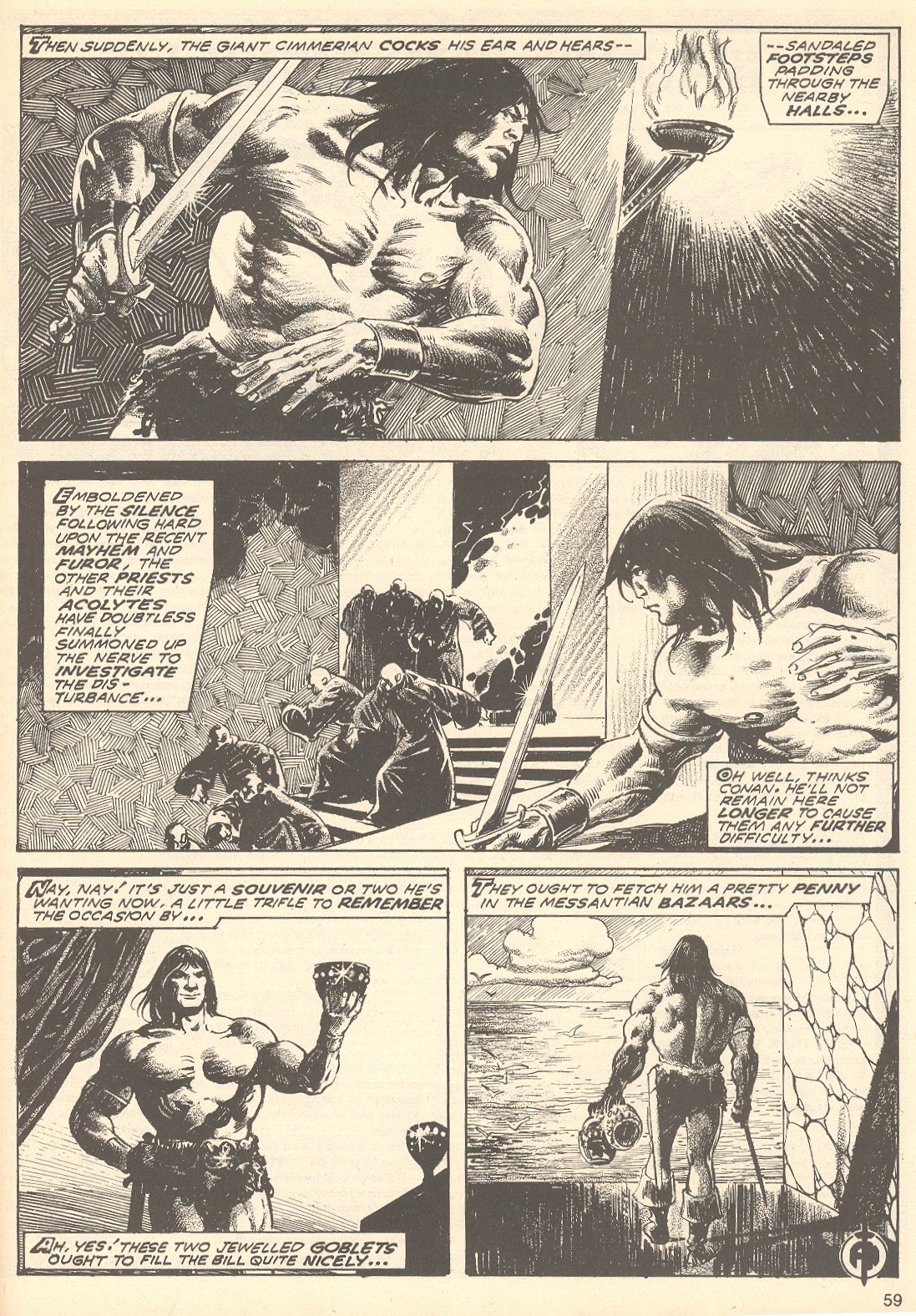 The Savage Sword Of Conan issue 75 - Page 59