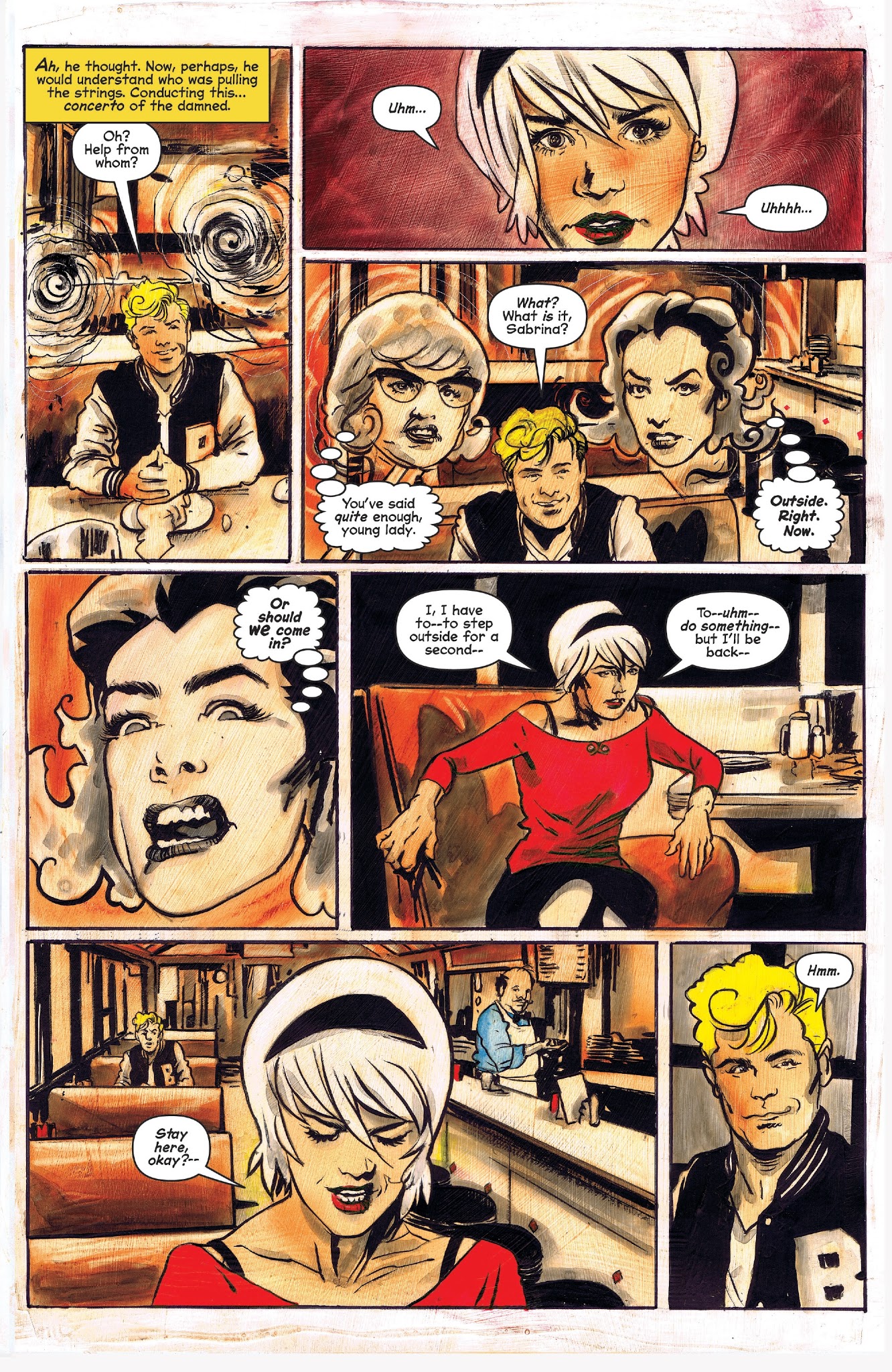 Read online Chilling Adventures of Sabrina comic -  Issue #8 - 15