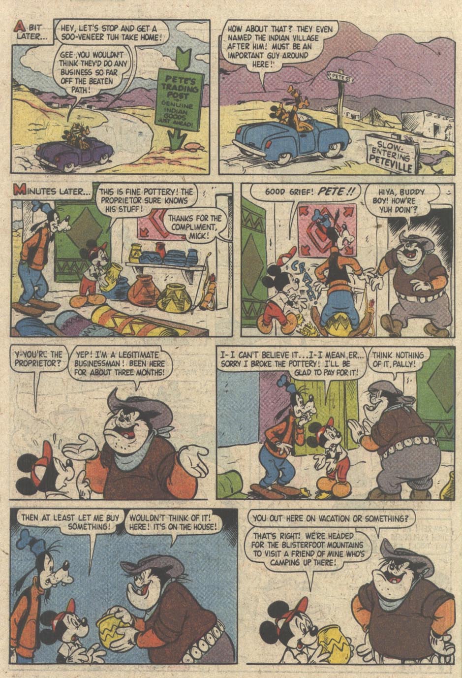 Read online Walt Disney's Comics and Stories comic -  Issue #542 - 34