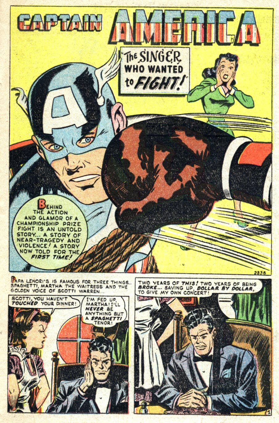 Read online Captain America Comics comic -  Issue #67 - 25