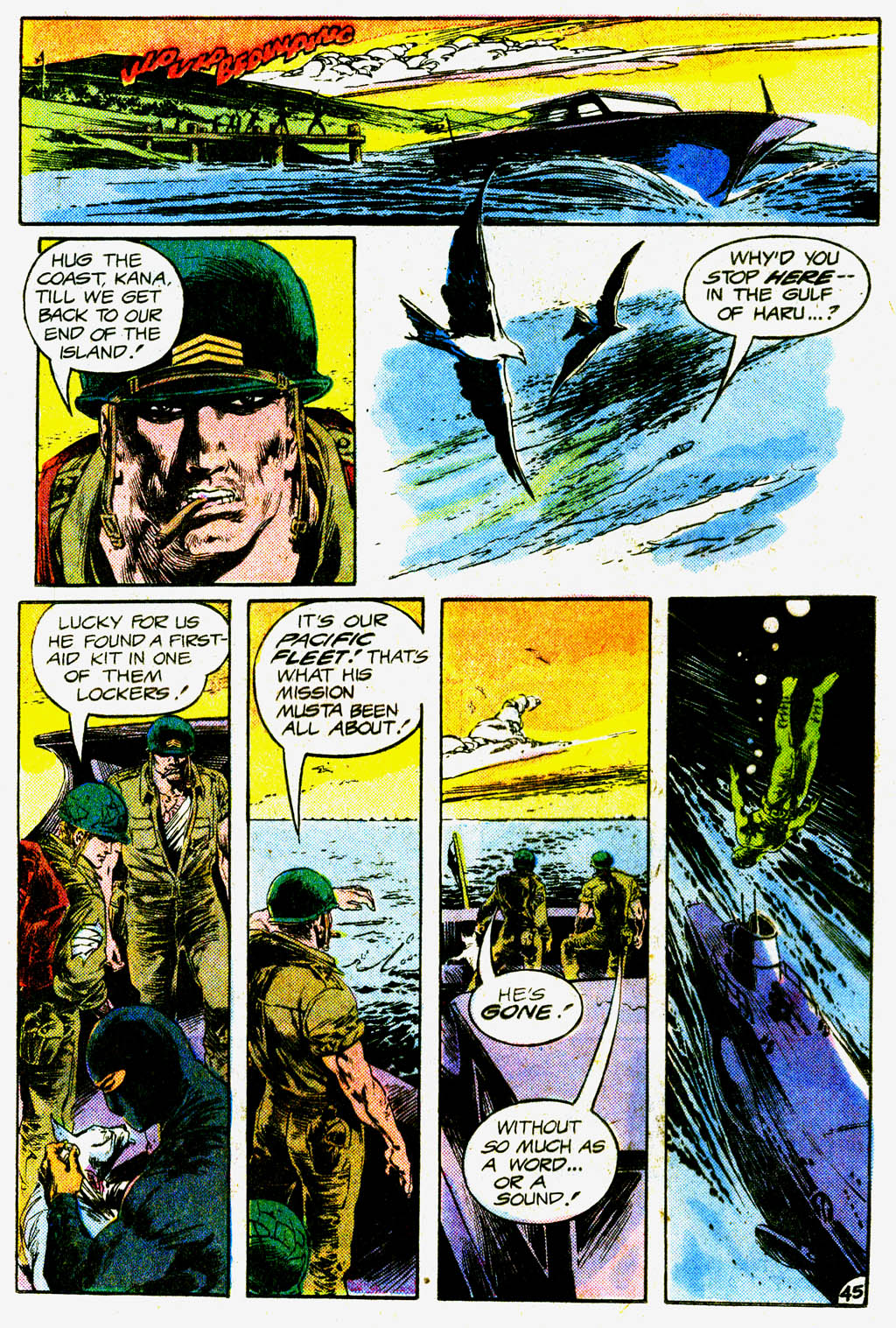 Read online G.I. Combat (1952) comic -  Issue #246 - 50
