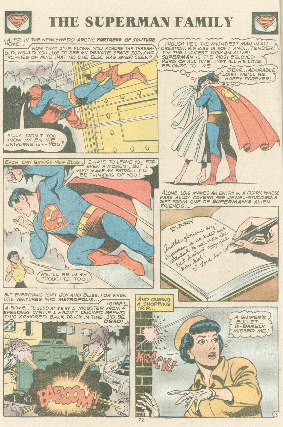 Read online The Superman Family comic -  Issue #164 - 72
