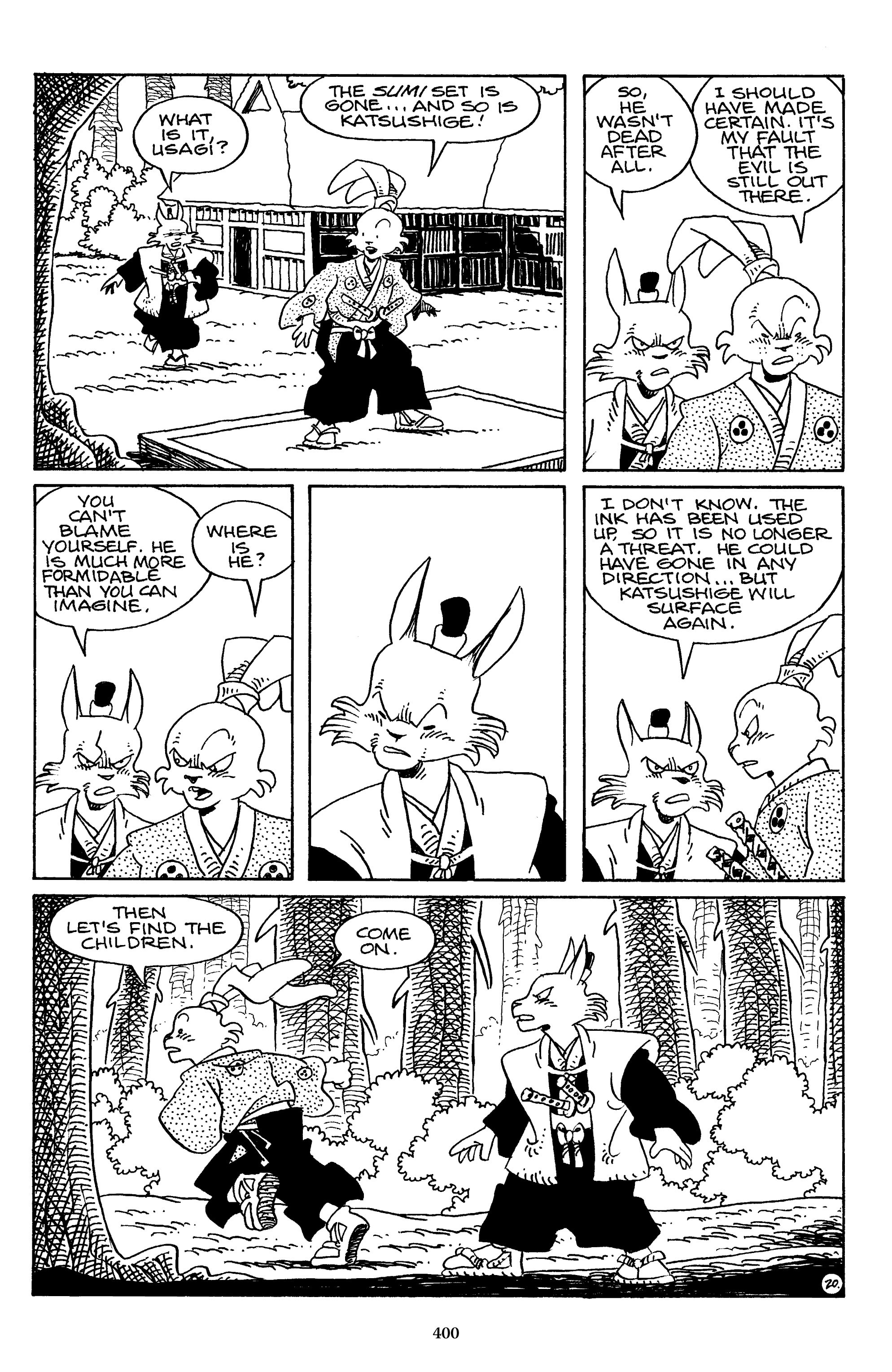 Read online The Usagi Yojimbo Saga comic -  Issue # TPB 4 - 397