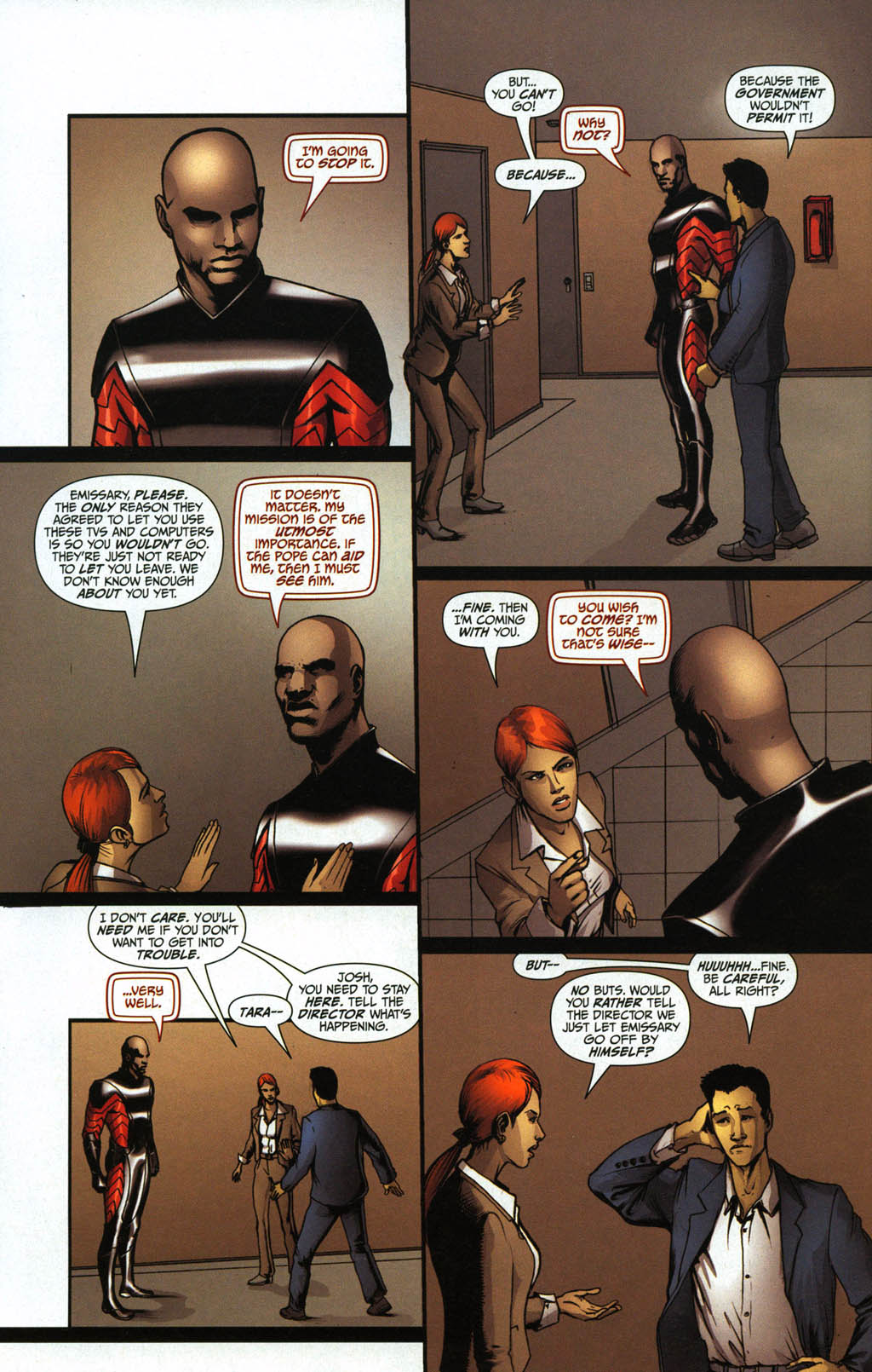 Read online Emissary comic -  Issue #3 - 22