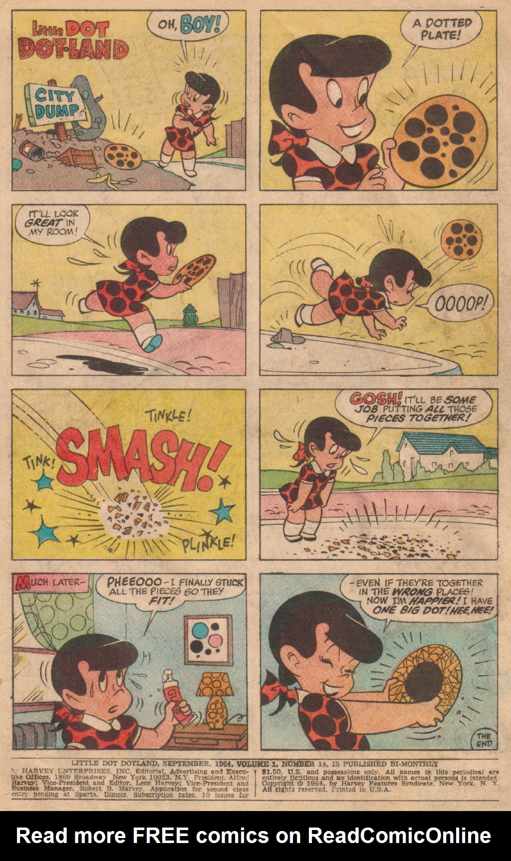 Read online Little Dot Dotland comic -  Issue #14 - 3