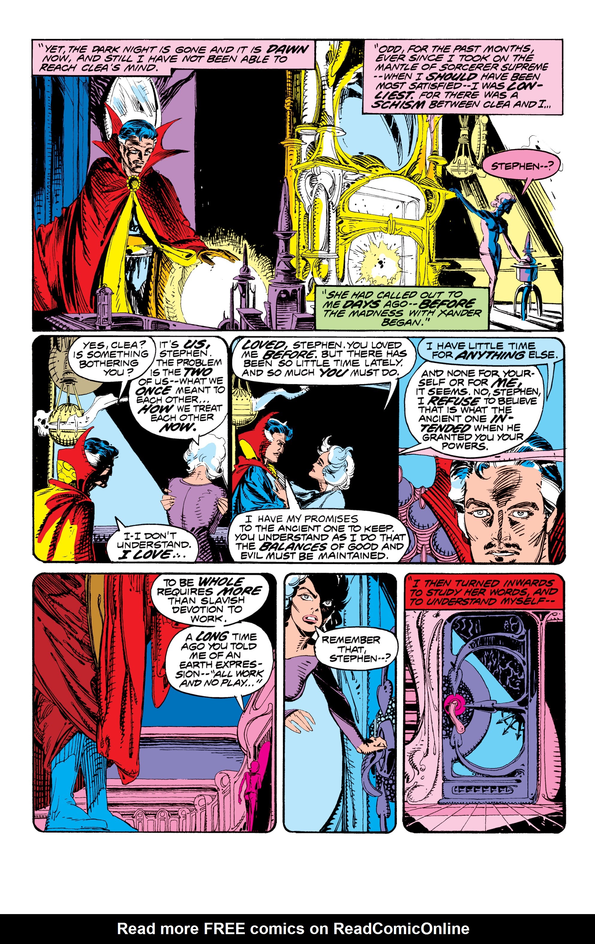 Read online Doctor Strange Epic Collection: Alone Against Eternity comic -  Issue # TPB (Part 3) - 100