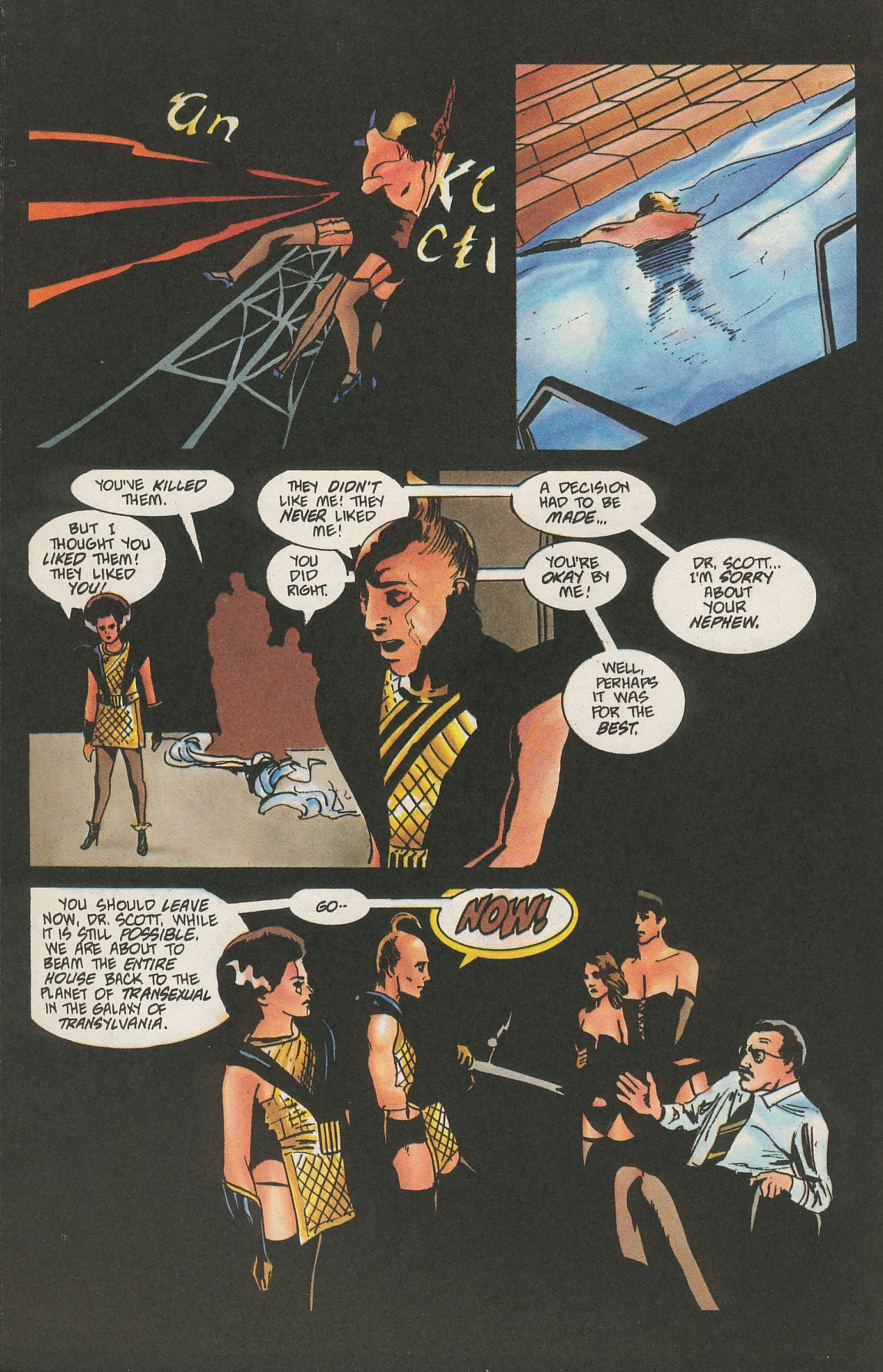 Read online The Rocky Horror Picture Show: The Comic Book comic -  Issue #3 - 22