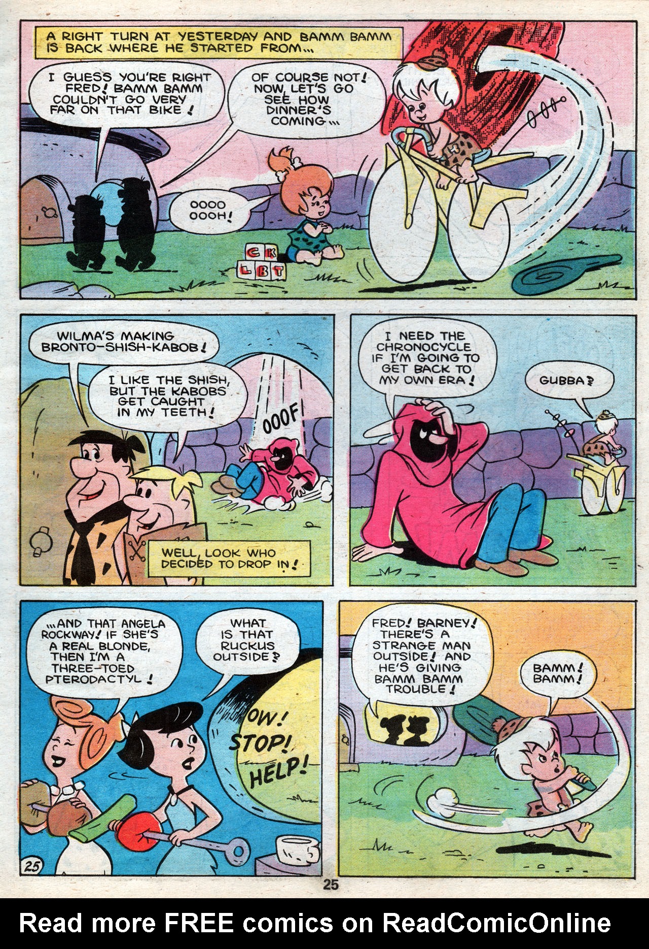 Read online Flintstones Visits Laff-A-Lympics comic -  Issue # Full - 27
