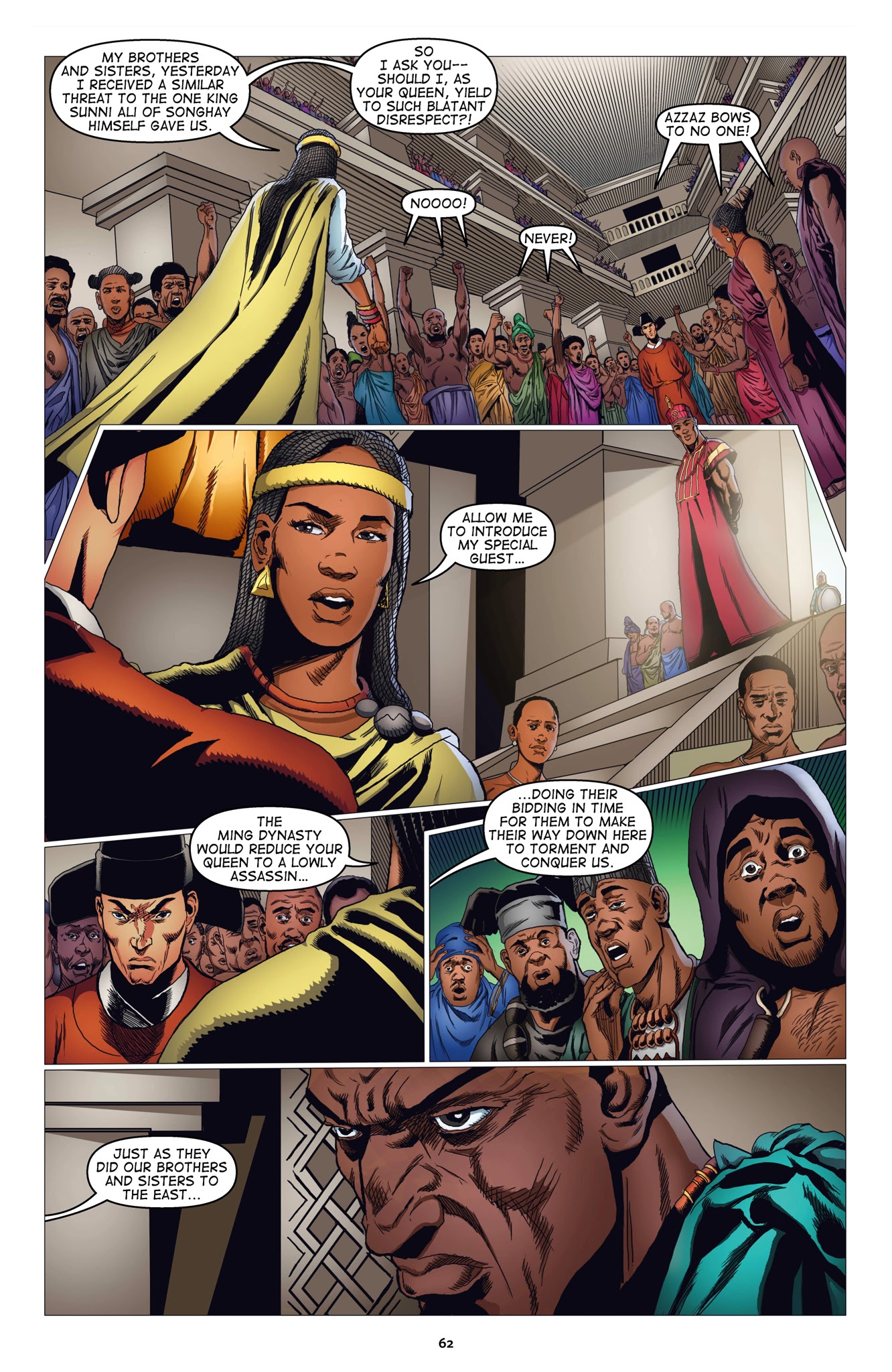 Read online Malika: Warrior Queen comic -  Issue # TPB 1 (Part 1) - 64