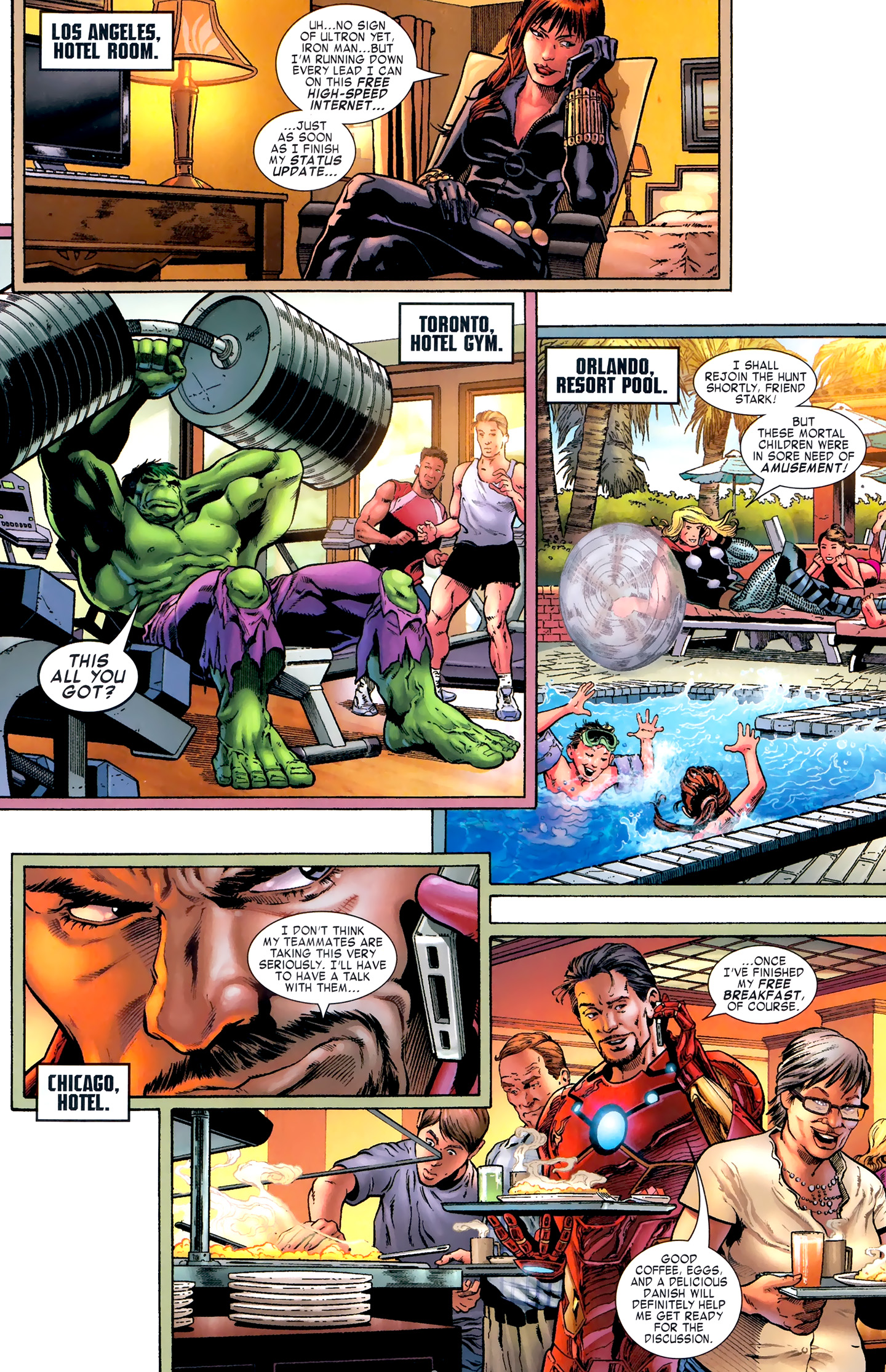 Read online Avengers: Ultron Quest comic -  Issue # Full - 6