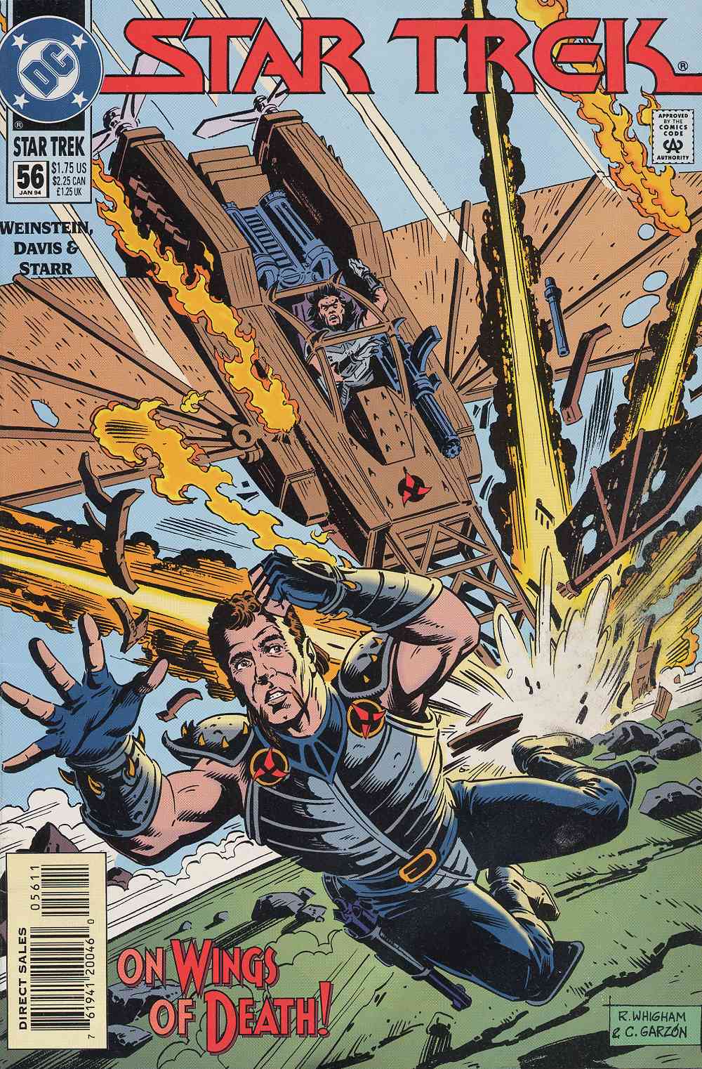 Read online Star Trek (1989) comic -  Issue #56 - 1