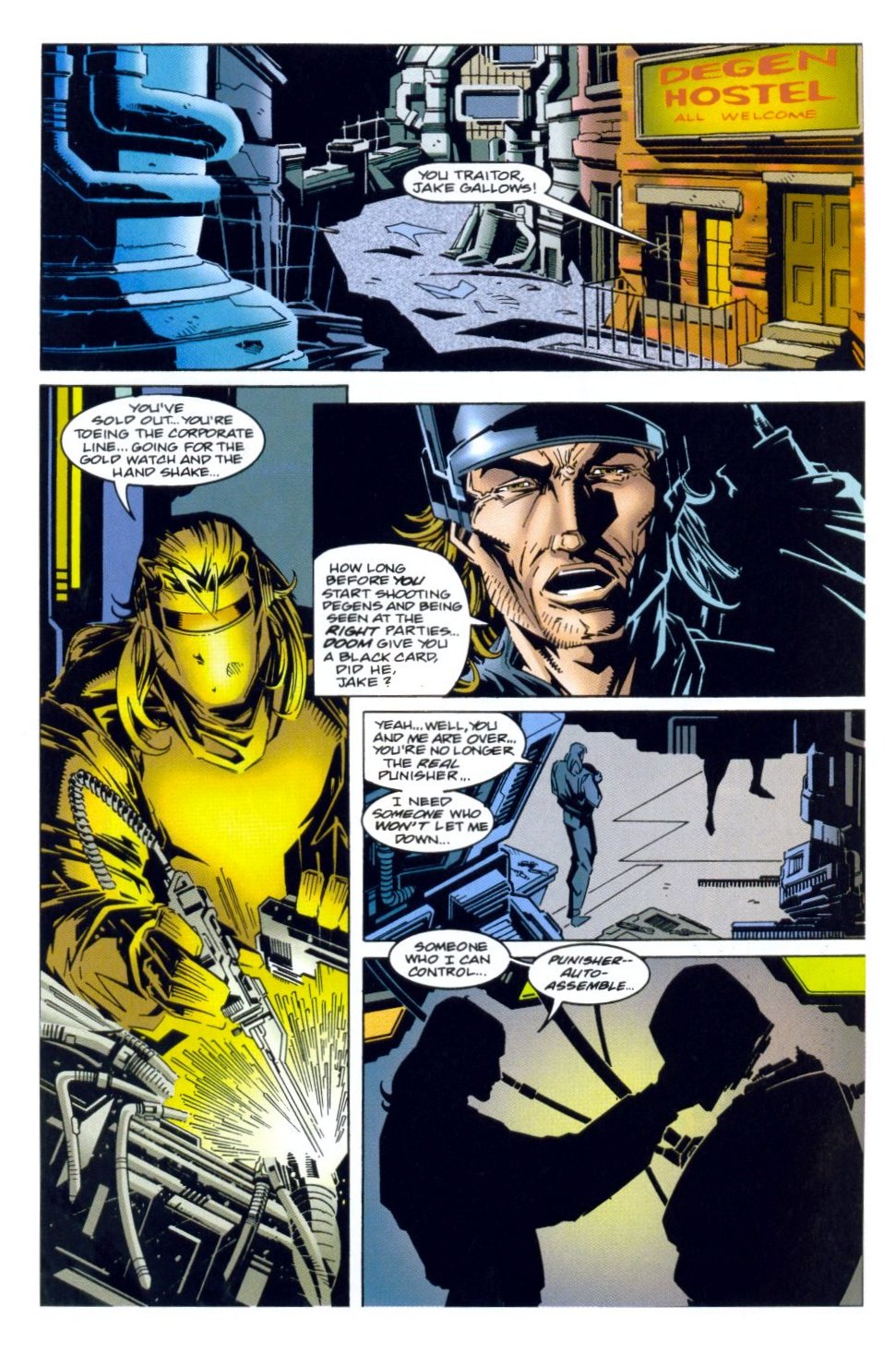 Read online Punisher 2099 comic -  Issue #28 - 22